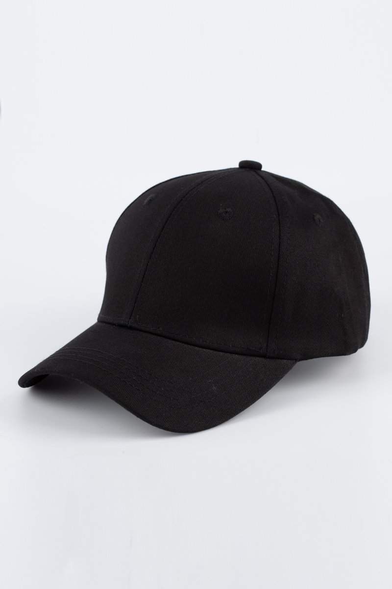 Бейсболка однотонная Trend Collection 01-01 черный