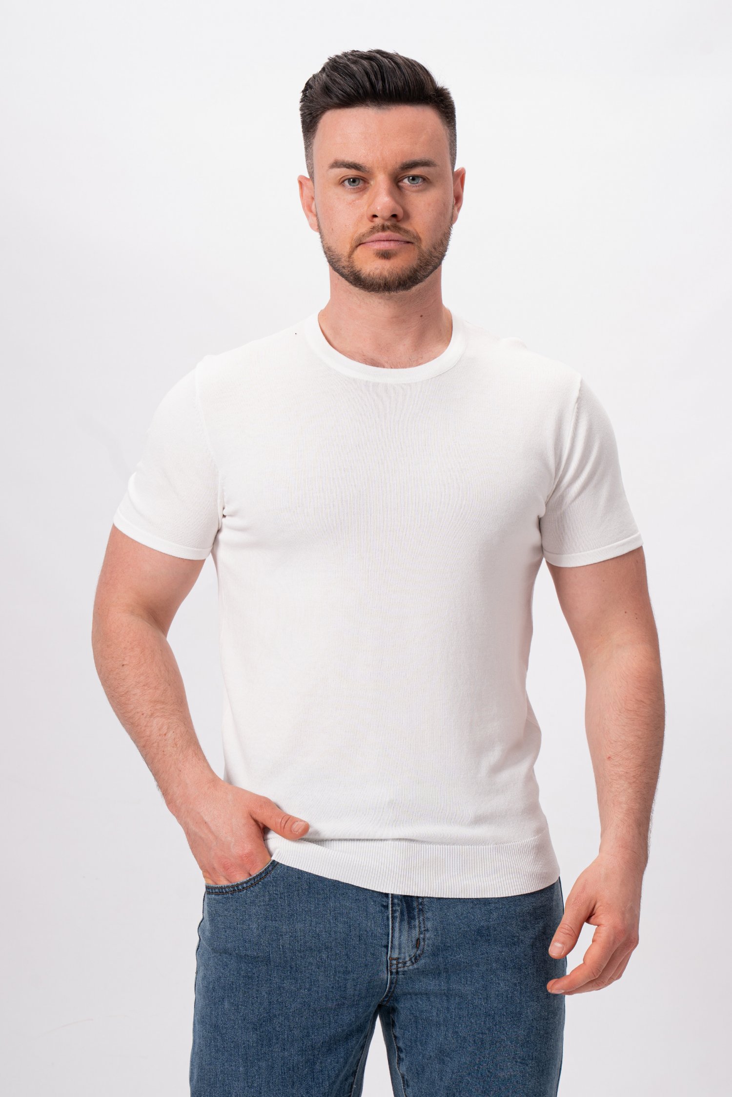 Футболка трикотажная K.O.R 35790 Белый (WHITE, кол.25)