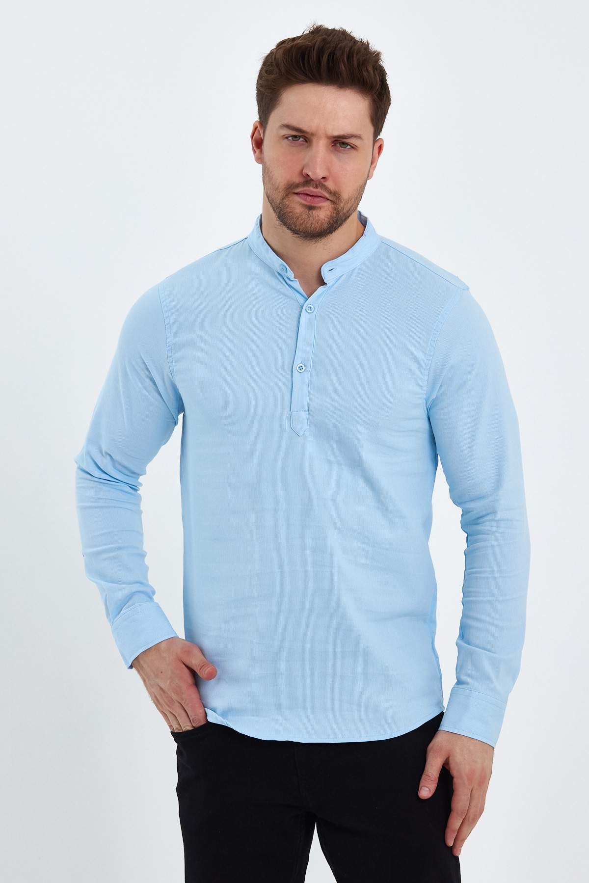Сорочка Trend Collection 18361-1 Небесний (MAVI)