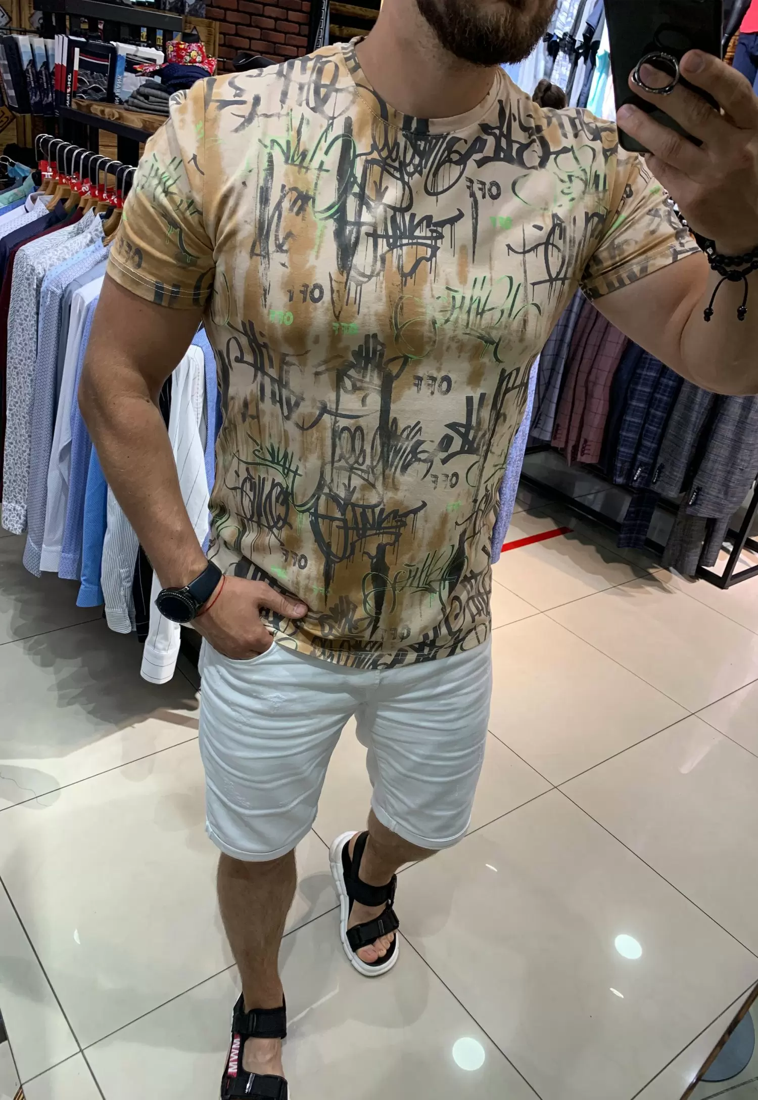 Футболка Trend Collection Кофейный 8051