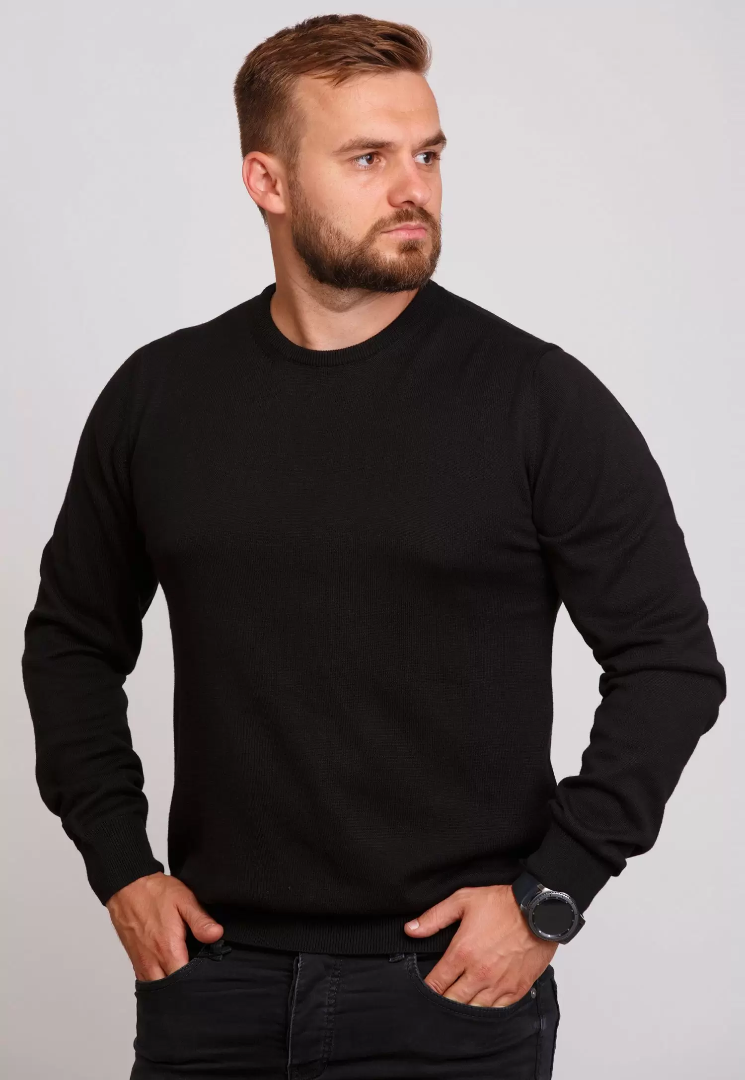 Свитер Trend Collection BAT 3621-1 Черный