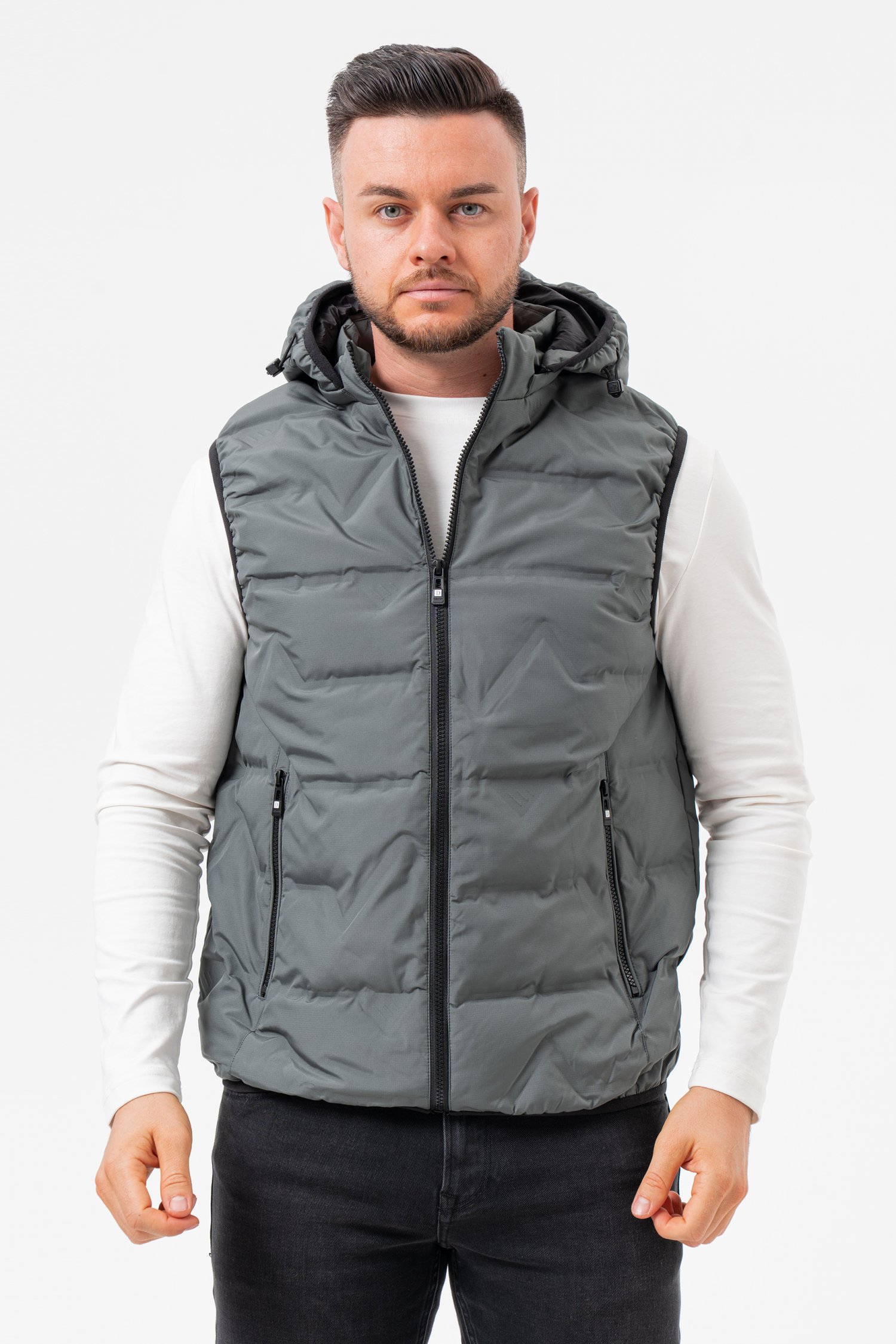 Жилетка K.O.R 30288 Серый (GREY)