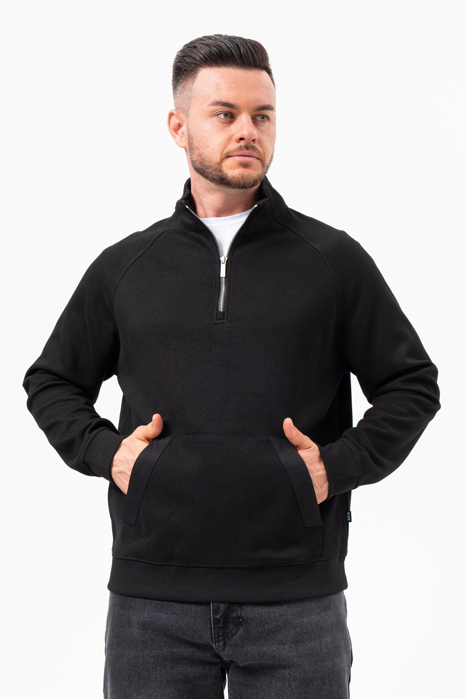 Спортивный джемпер K.O.R 8008 Черный (BLACK)