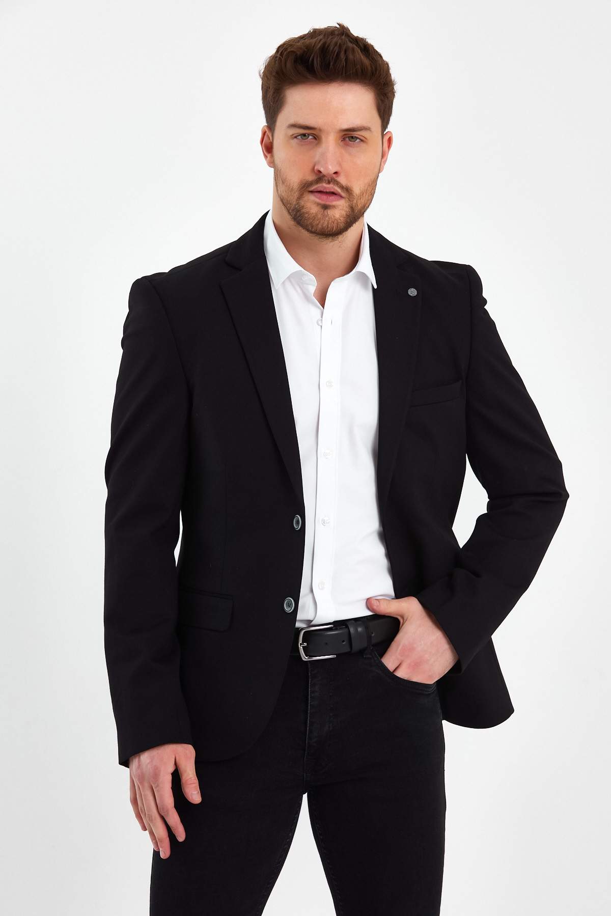 Пиджак Trend Collection 6409 Черный (Color V02)