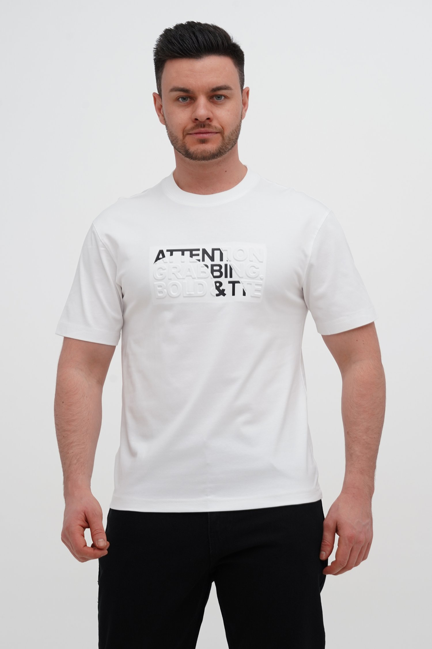 Футболка з принтом Trend Collection 8066 Білий