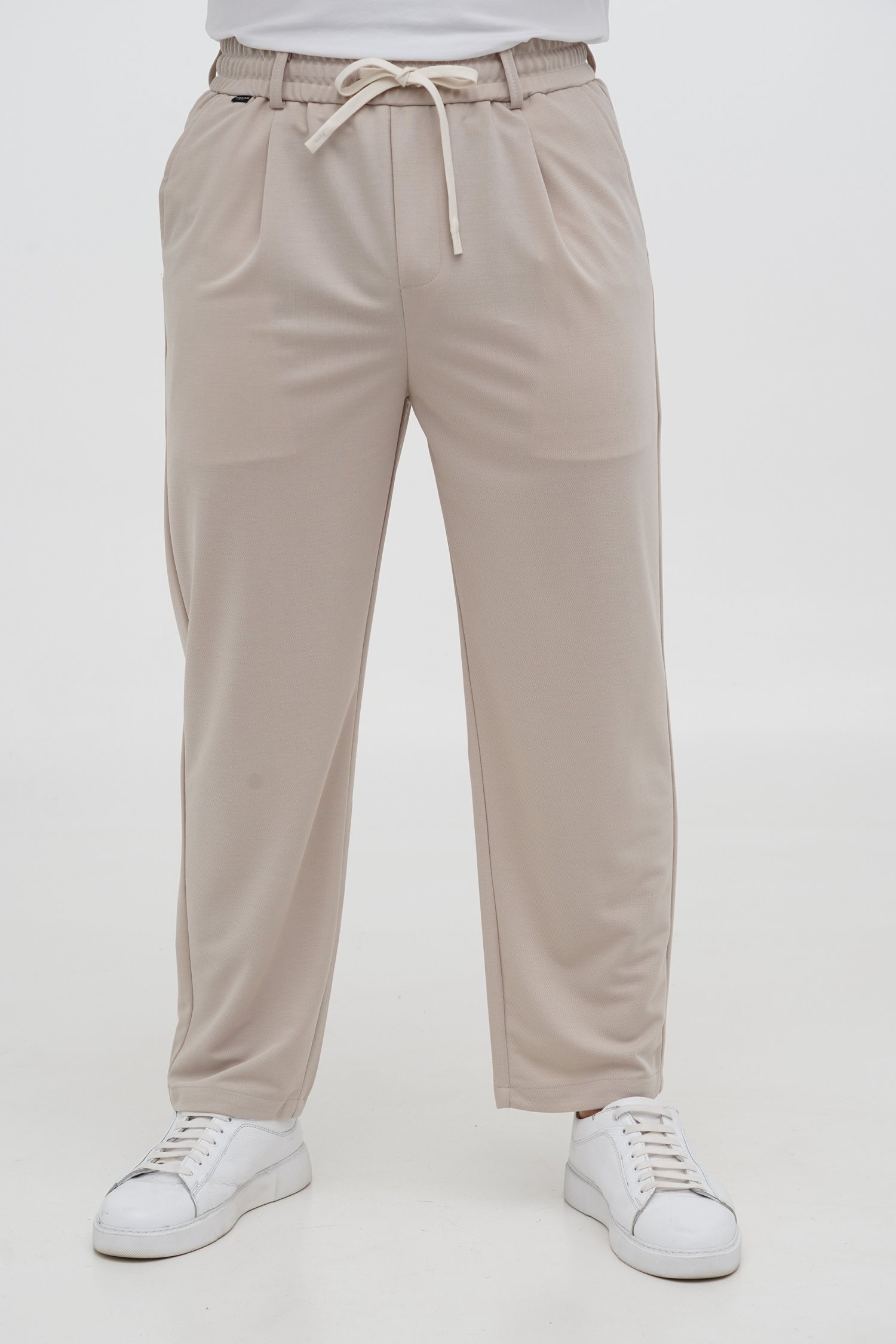 Брюки slim fit Trend Collection 630 бежевый