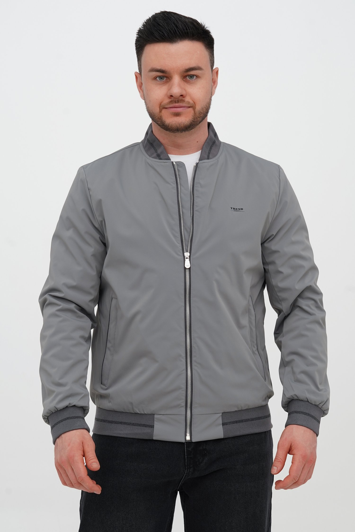 Бомбер Trend Collection 25-25 серый (GREY)