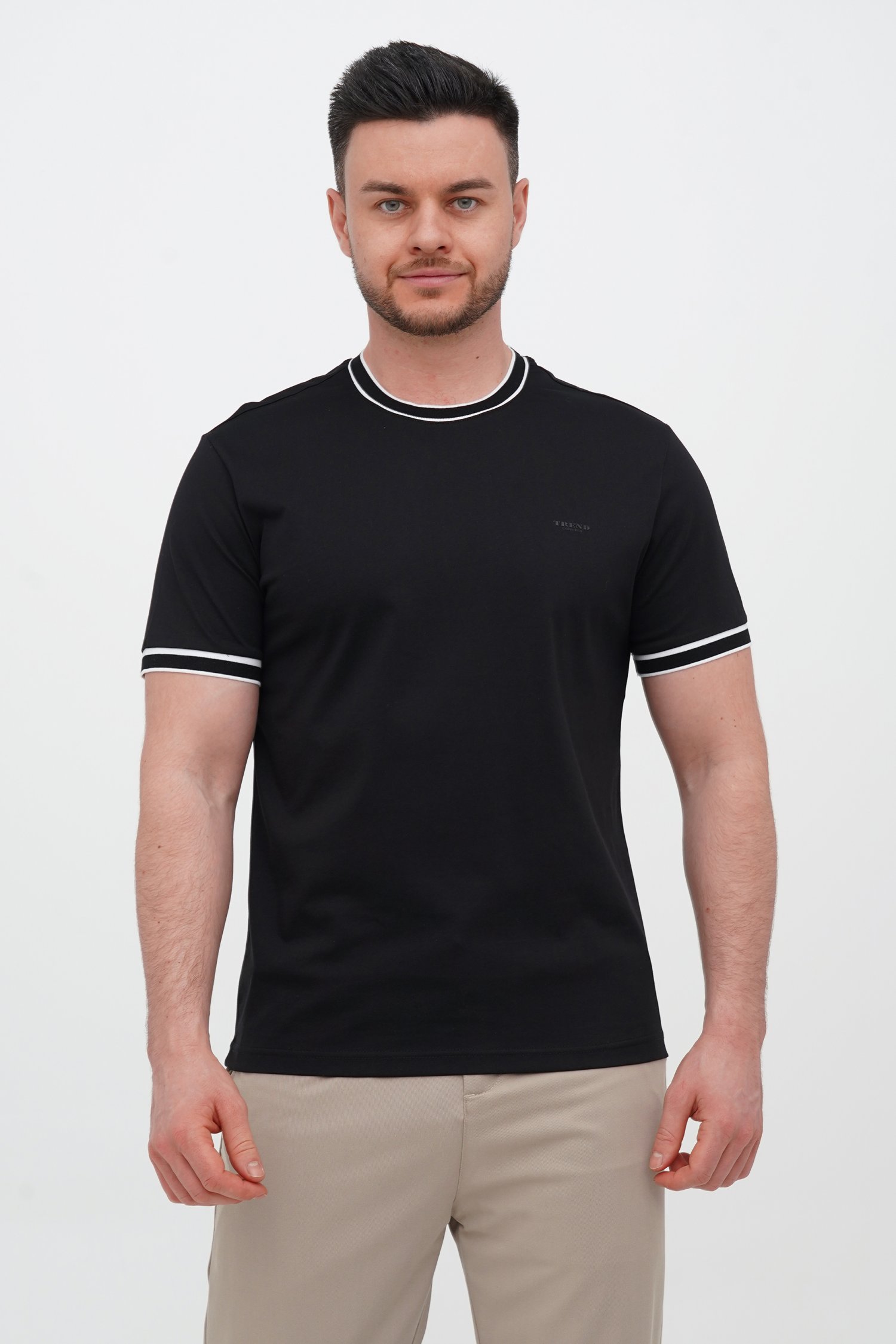 Футболка однотонная Trend Collection 175 черный