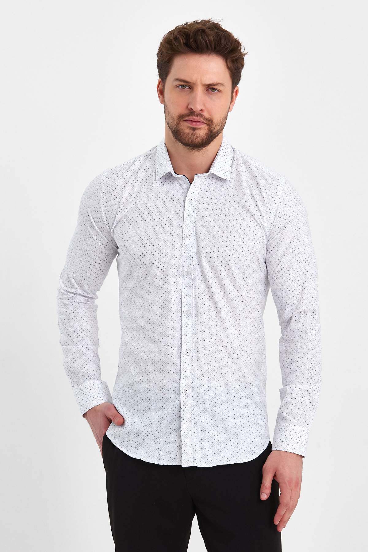 Рубашка Trend Collection 40833 Белый