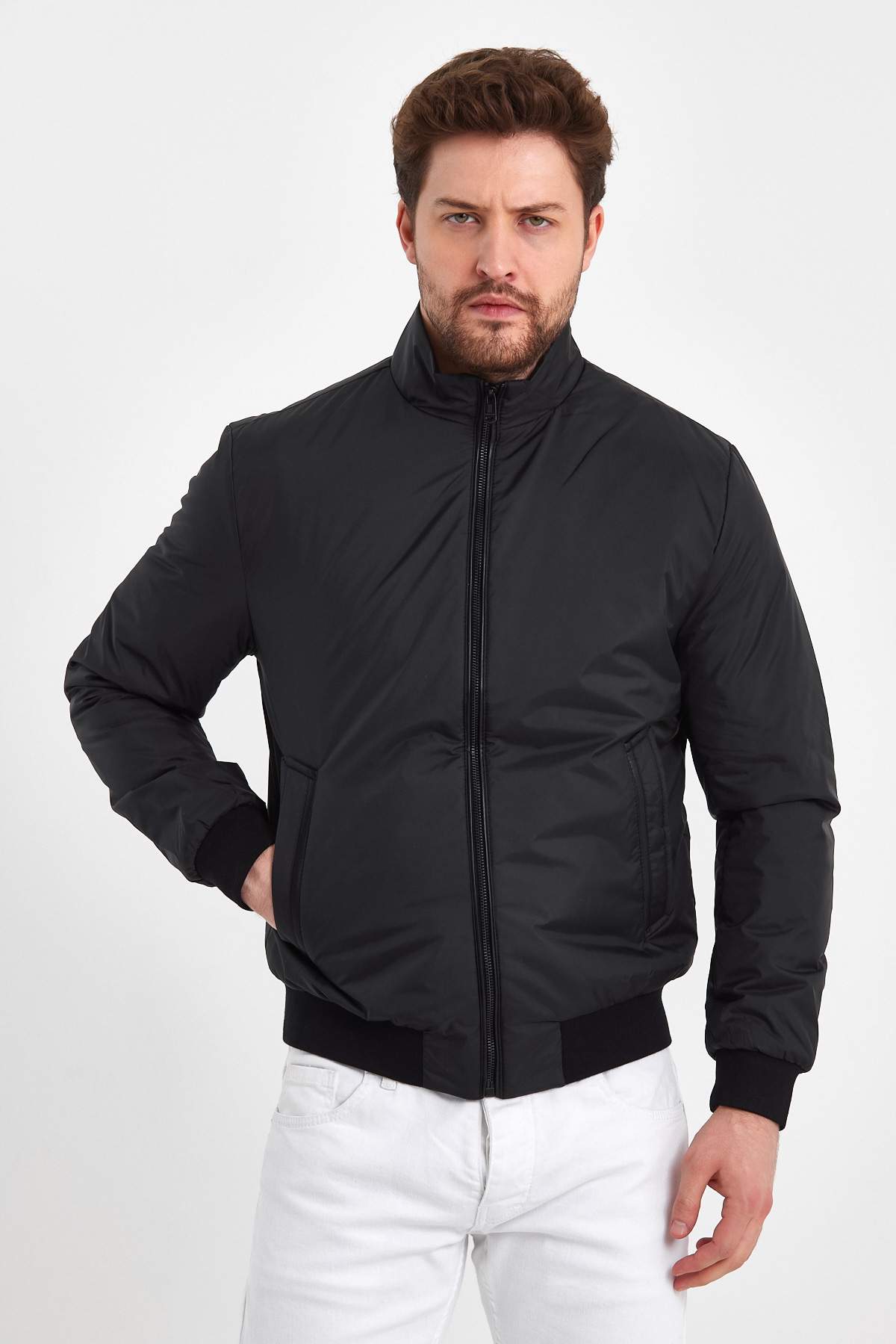 Бомбер М. С. Trend Collection 22-105 черный (BLACK)