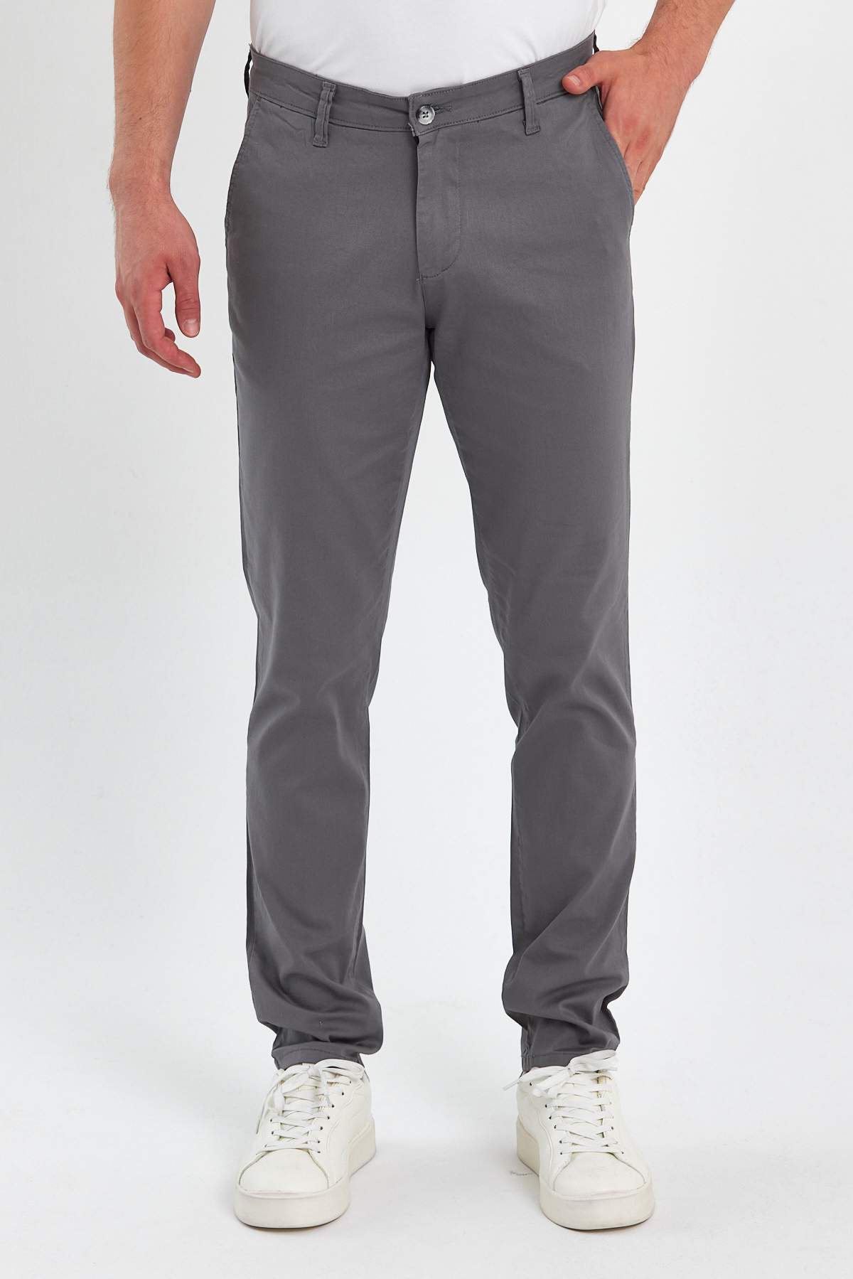 Брюки slim fit Trend Collection 1180 серый (GREY)