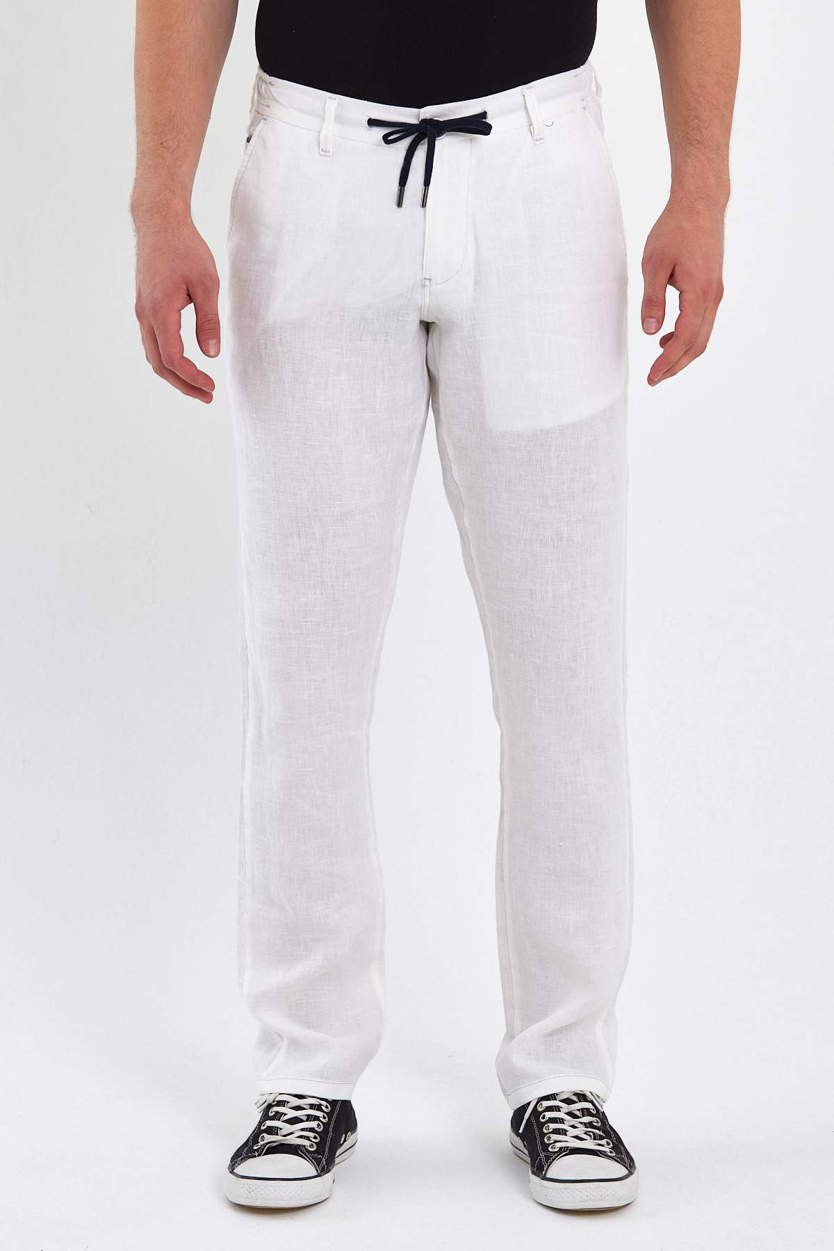 Штани льон Trend Collection 3755 Білий (WHT)