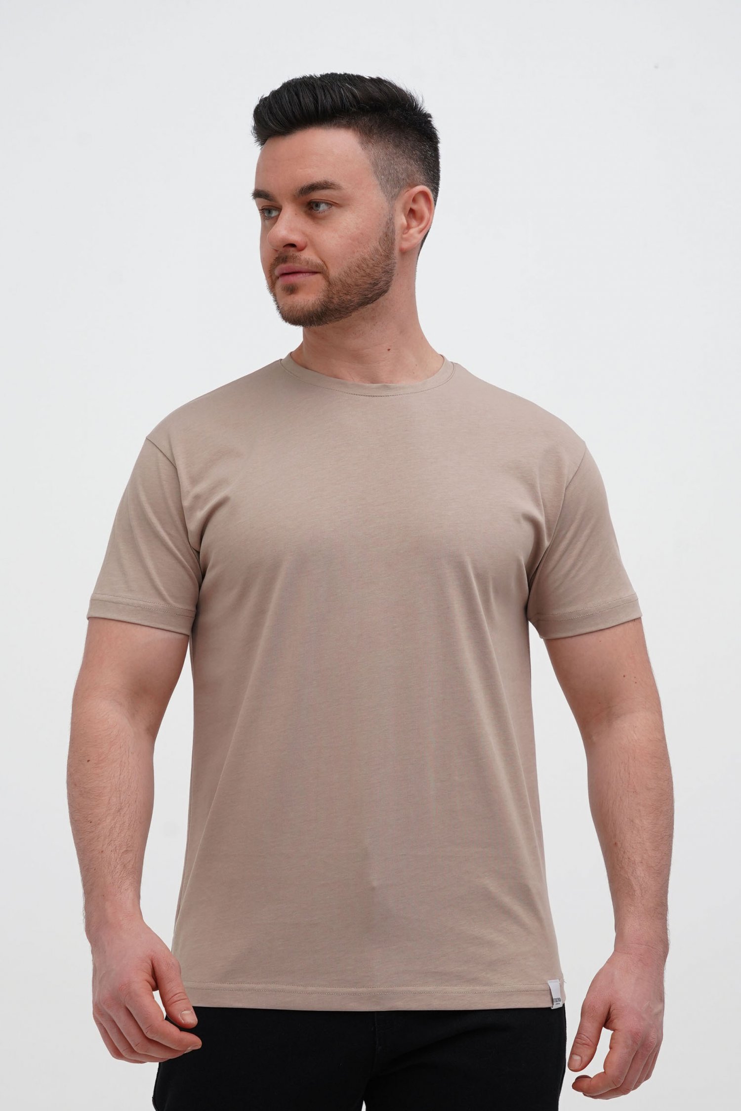 Футболка однотонна Trend Collection 617 Бежевий (APRICOT, кол.69)