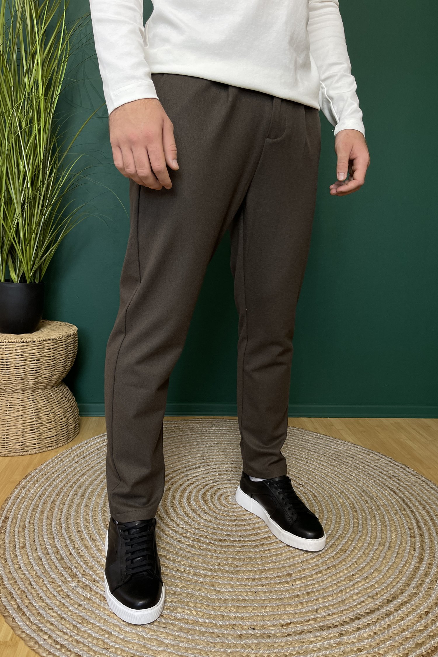 Штани Old Money Trend Collection 6564 Коричневий (COFFEE)