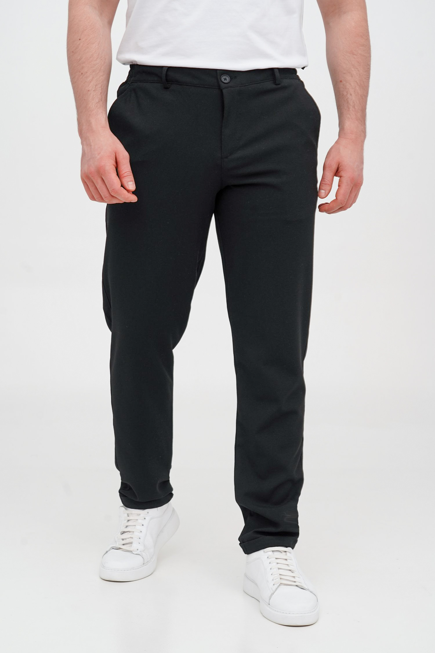 Штани slim fit Trend Collection 4010 Чорний (SIYAH)
