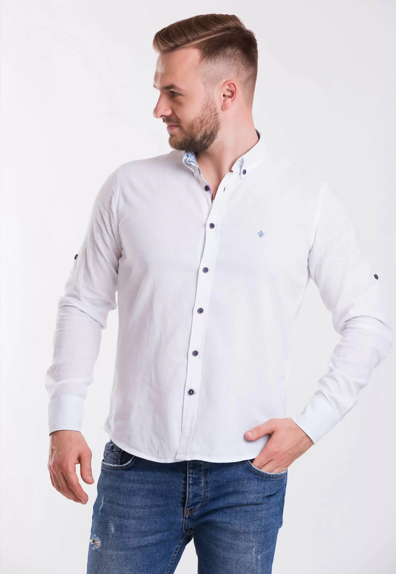 Рубашка Trend Collection 02-1096 Белый
