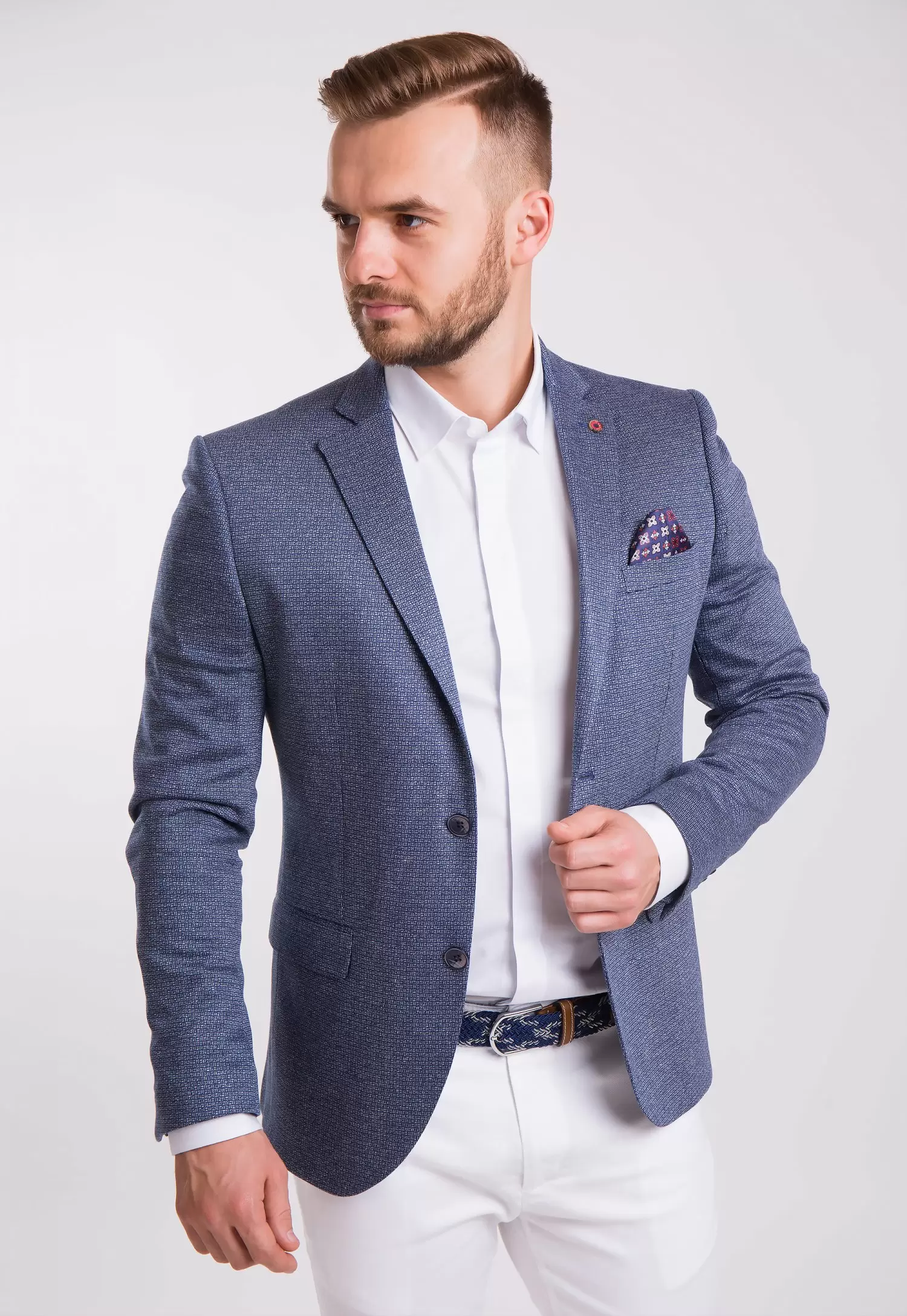 Пиджак Trend Collection 3745 Серо-синий