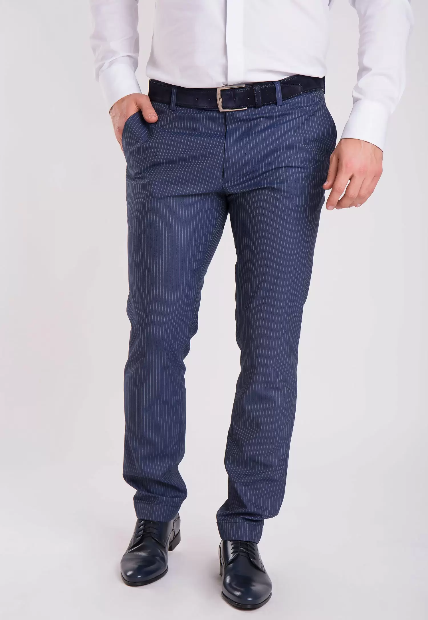 Брюки Trend Collection G838-1 Синій + полоска