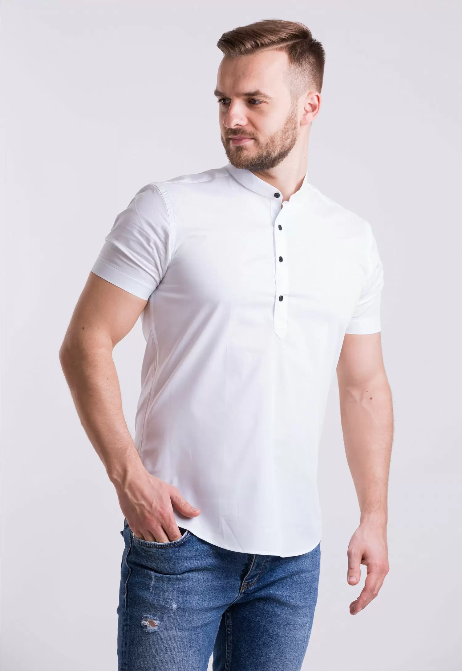 Рубашка Trend Collection K02-1048-2 Белый