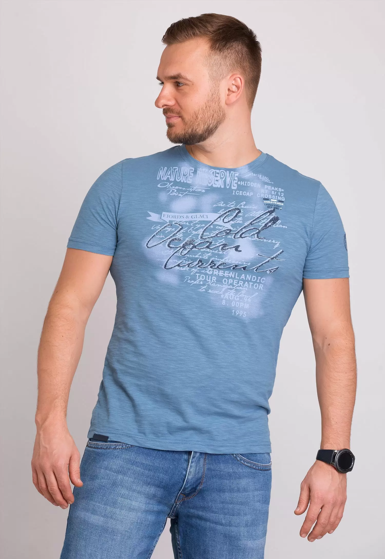 Футболка Trend Collection 8018 Индиго