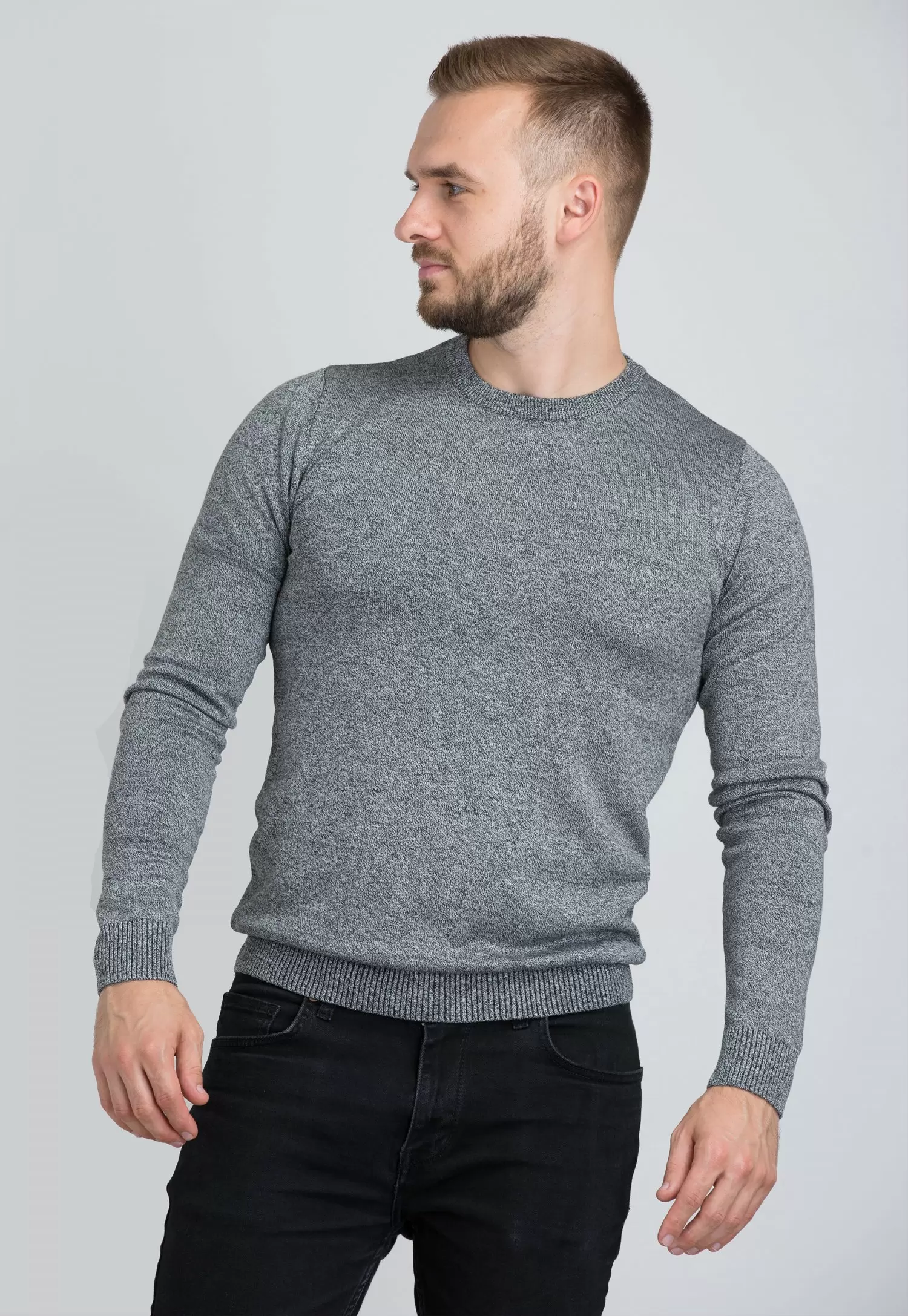 Свитер Trend Collection 77046 Серый