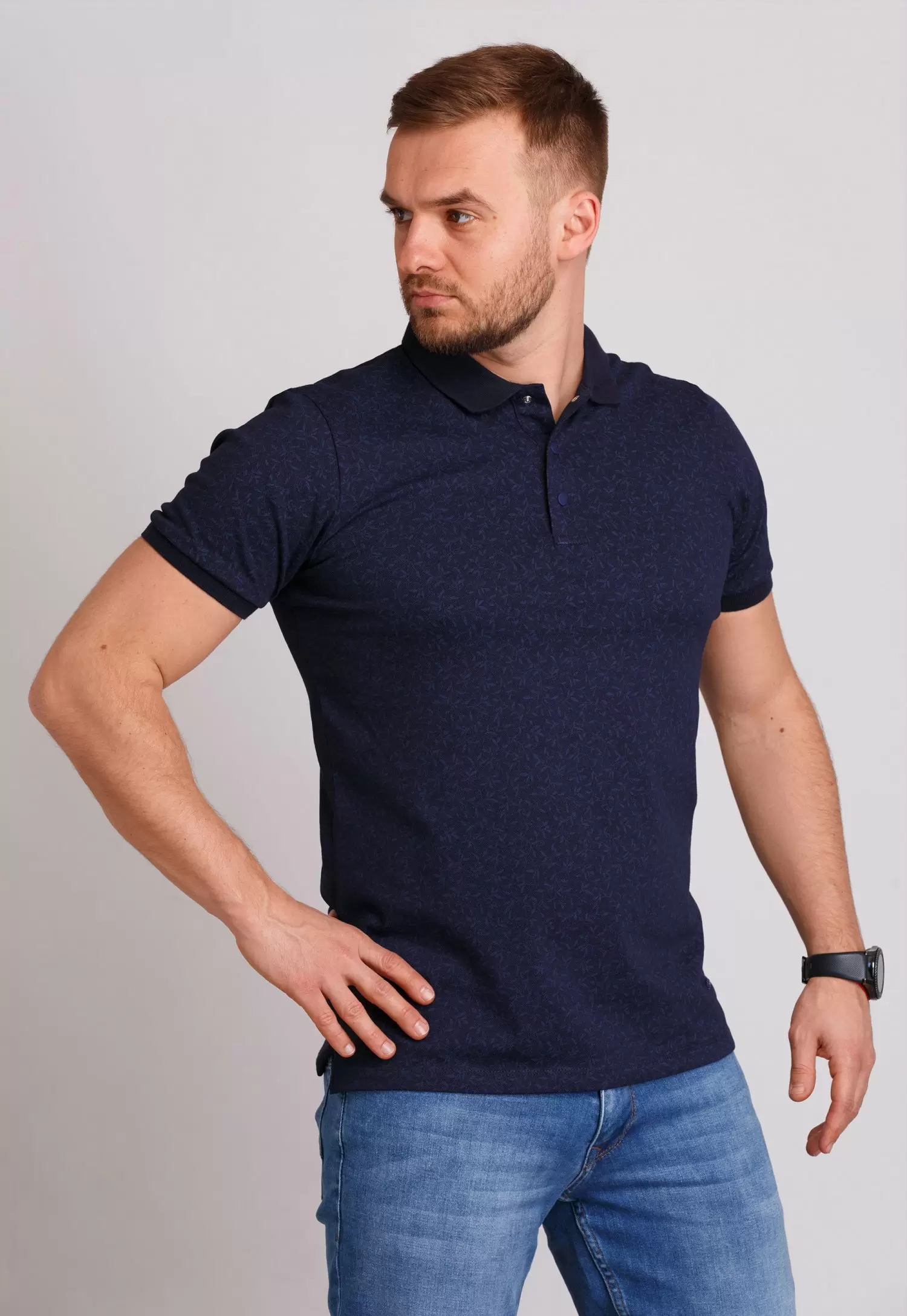 Футболка Trend Collection 8155 Темно-синий (№09)