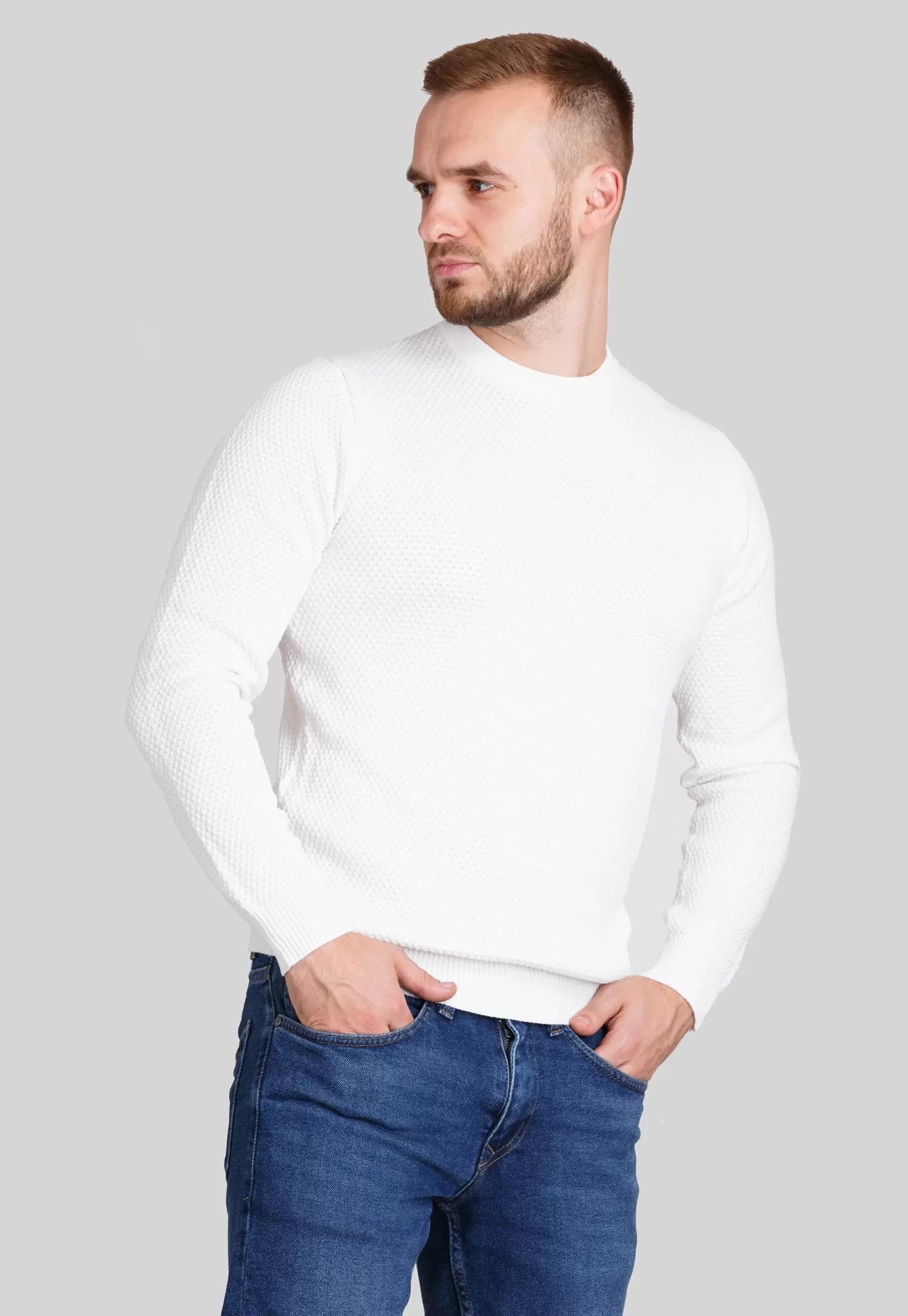 Свитер Trend Collection 5017 Белый