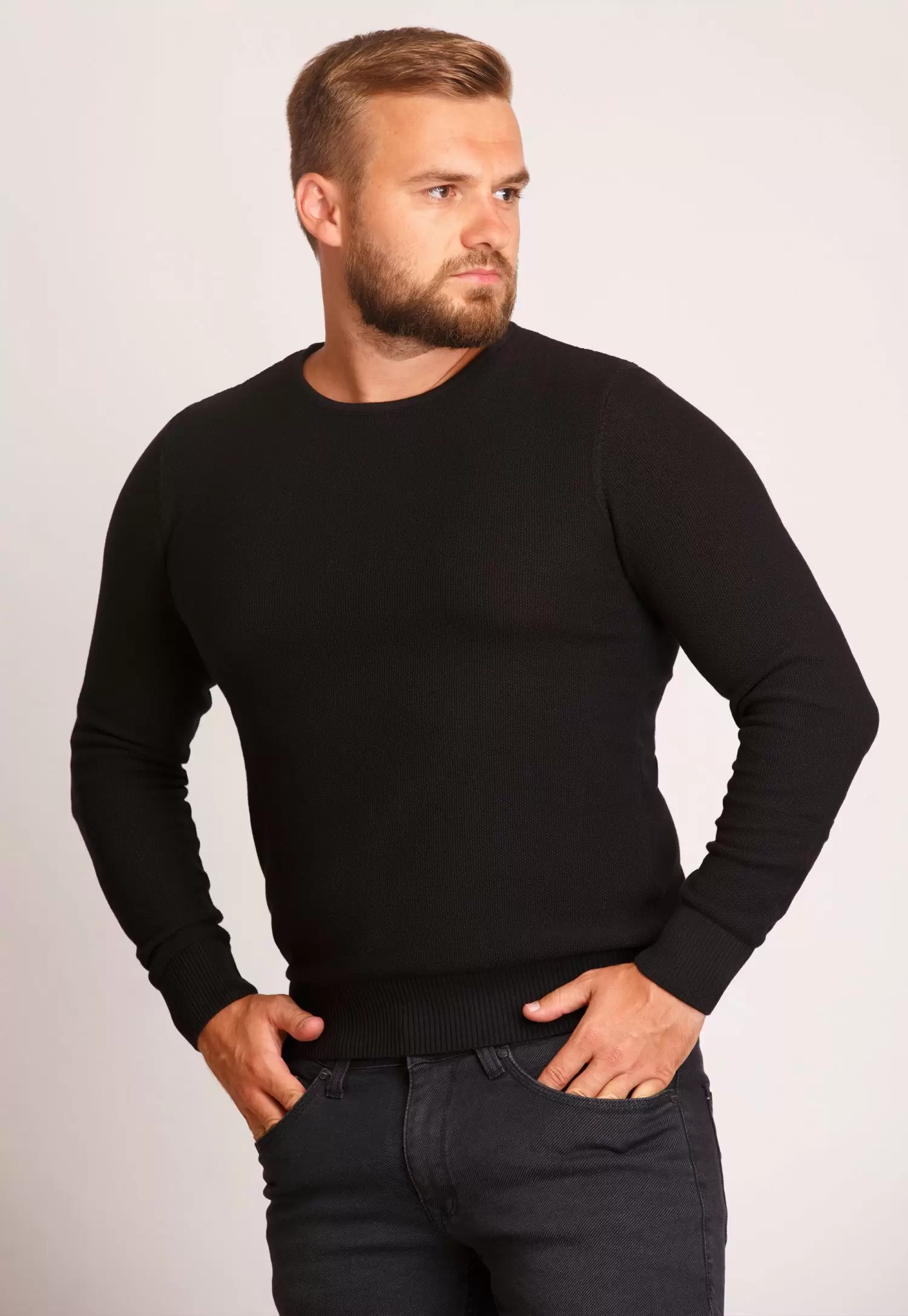 Свитер Trend Collection 9255 Черный
