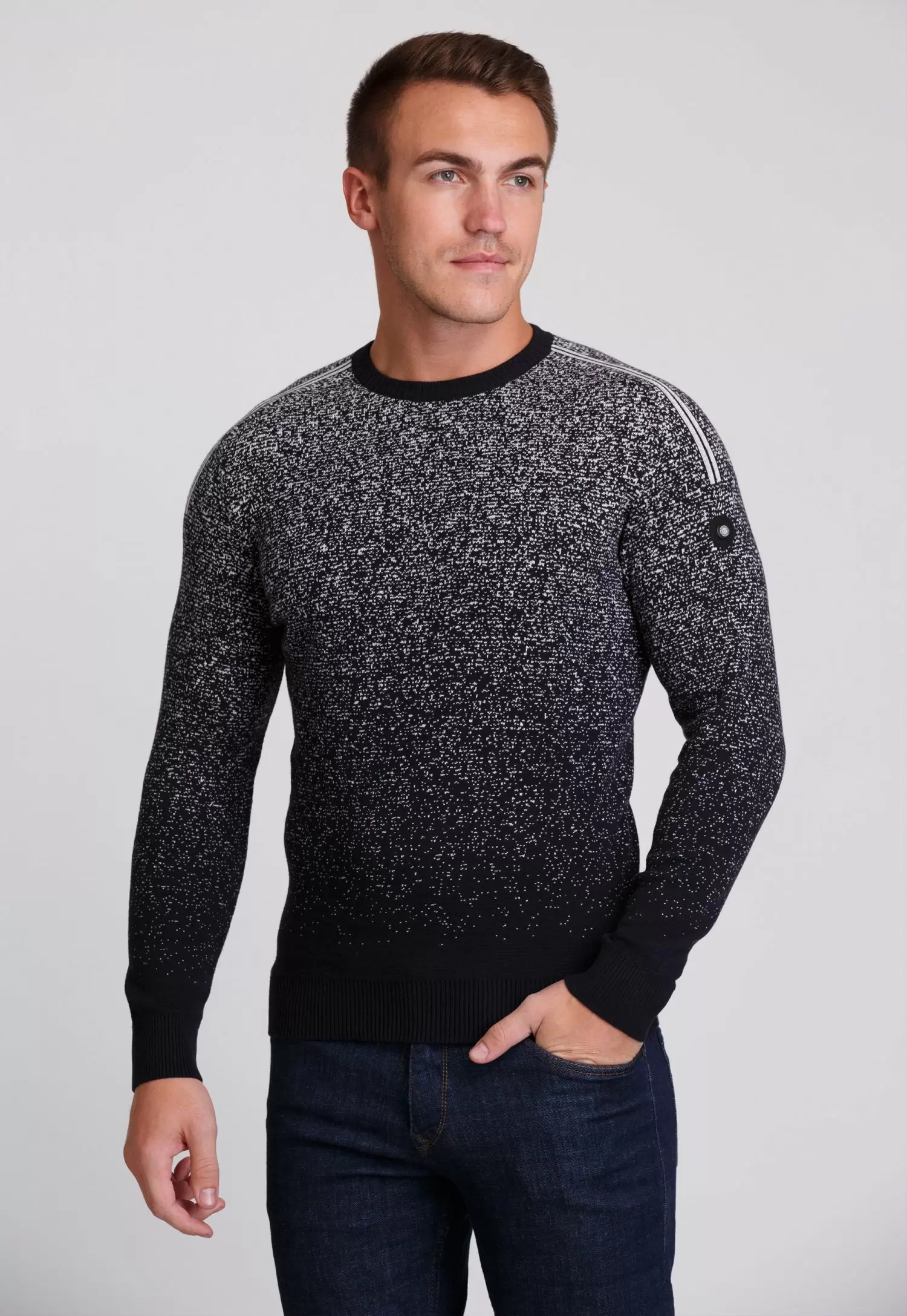 Свитер Trend Collection 201415 Синий+белая точка