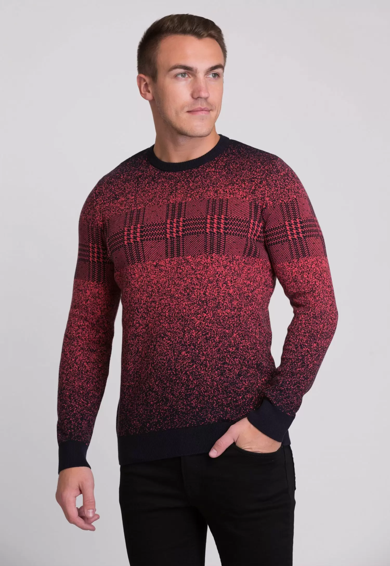Свитер Trend Collection 201428 Синий+красный