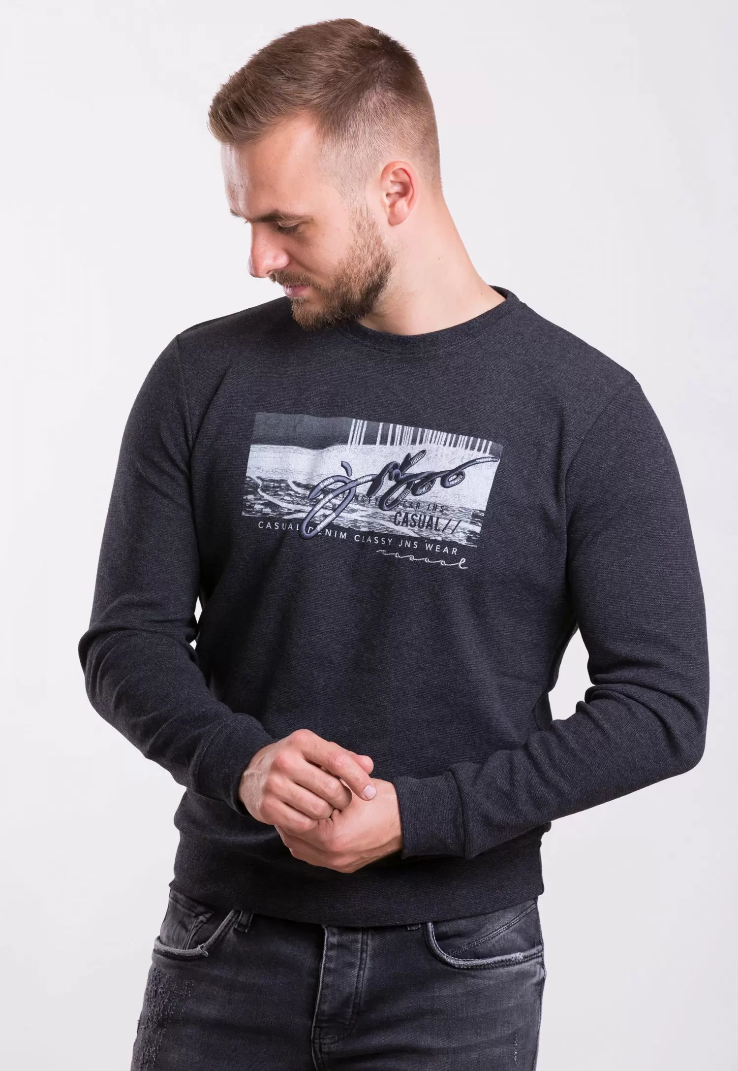 Реглан Trend Collection 3121 темно-сірий