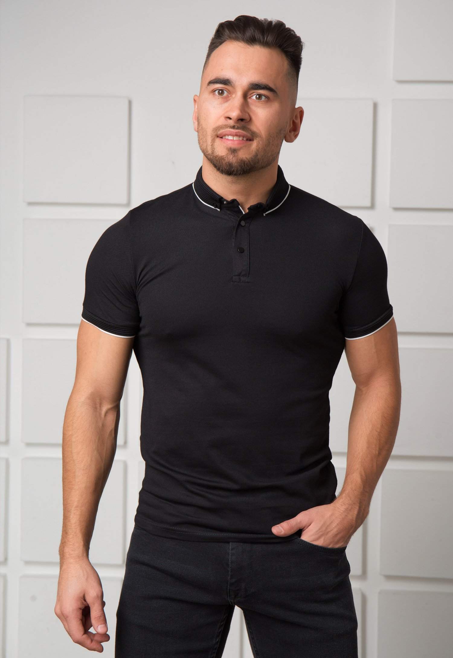 Футболка Trend Collection 1025-1 Чорний (SIYAH)