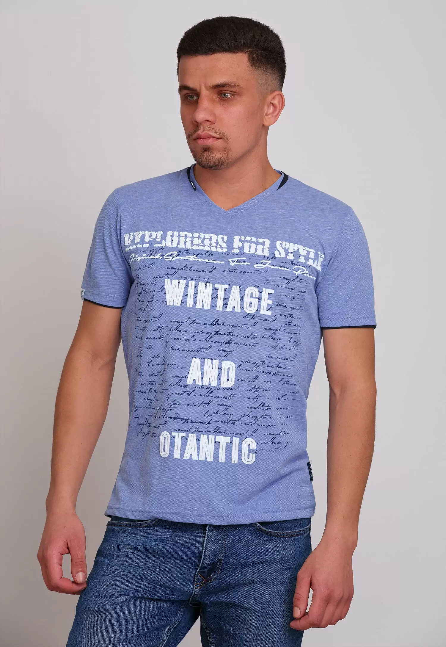 Футболка Trend Collection 8071 Небесный