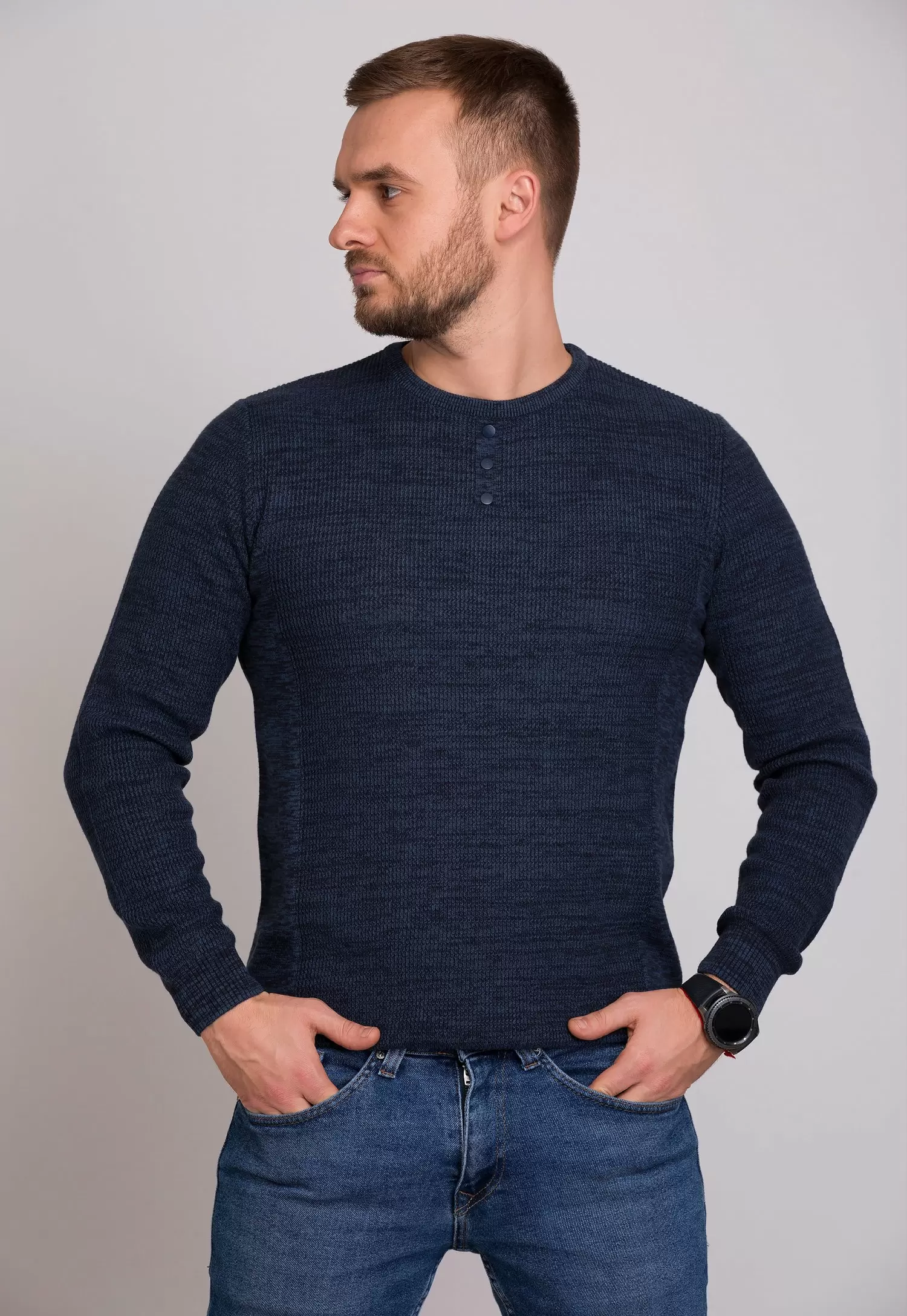 Свитер Trend Collection 0468 Синий