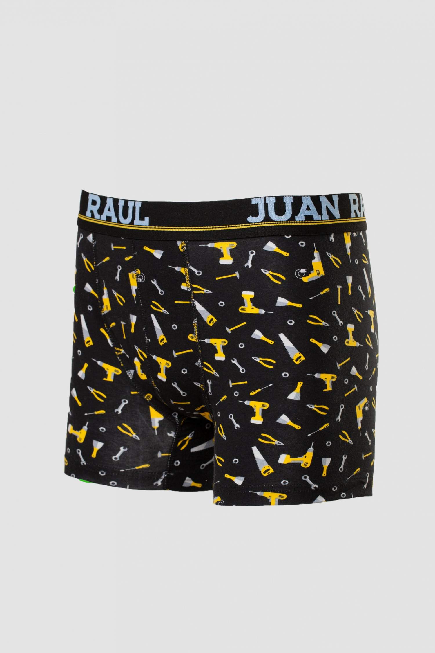 Трусы с принтом Juan RAUL JR62 черный + инструмент