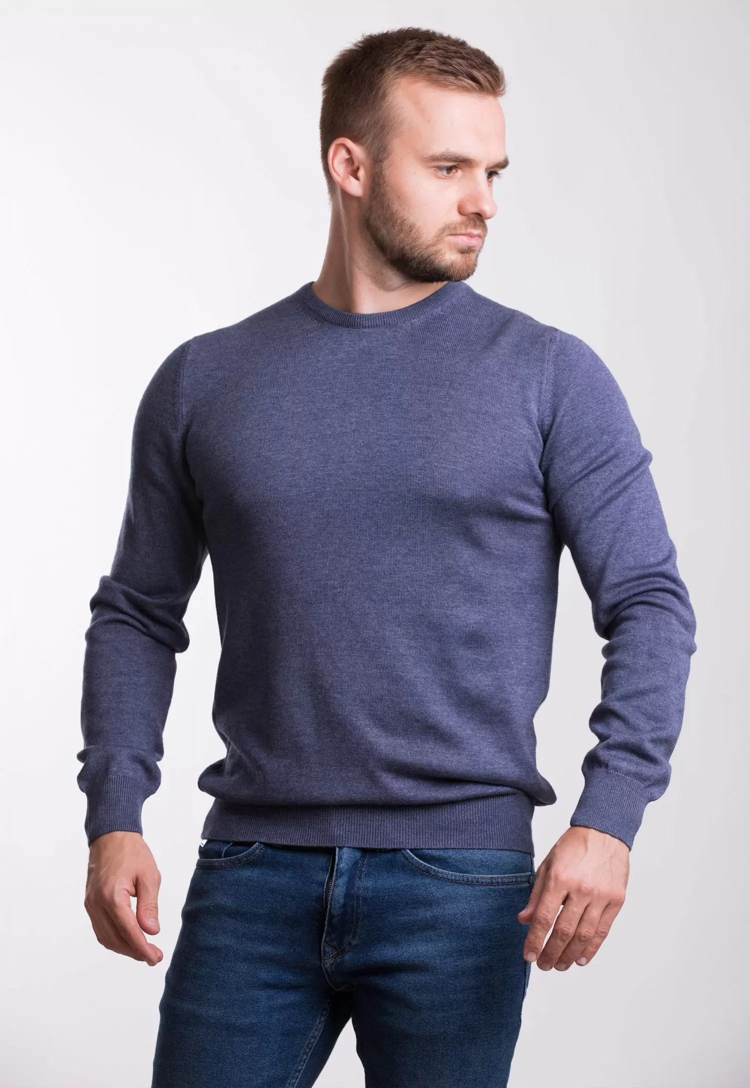 Светр Trend Collection 3621 Індиго