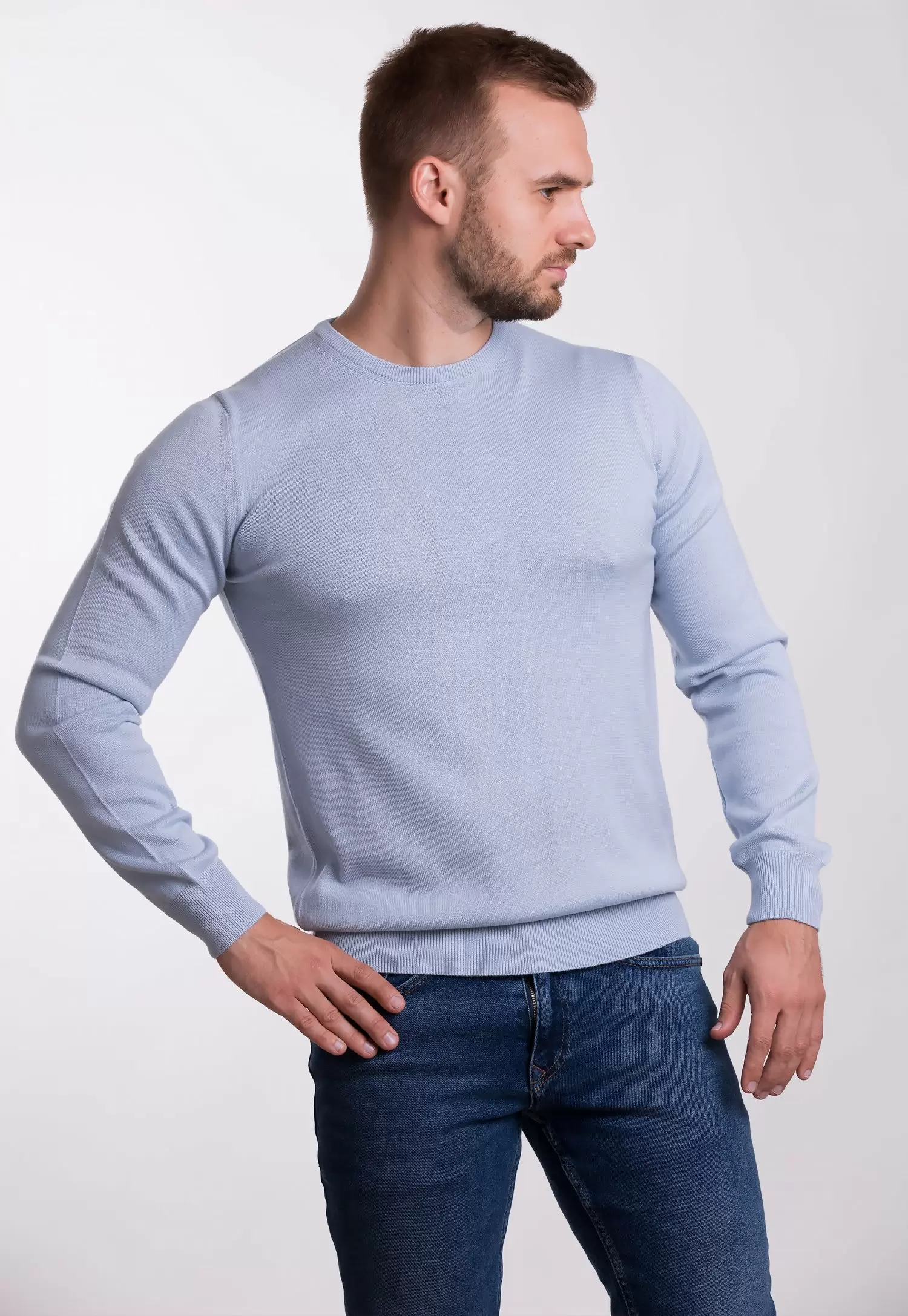Свитер Trend Collection 3621 Небесный