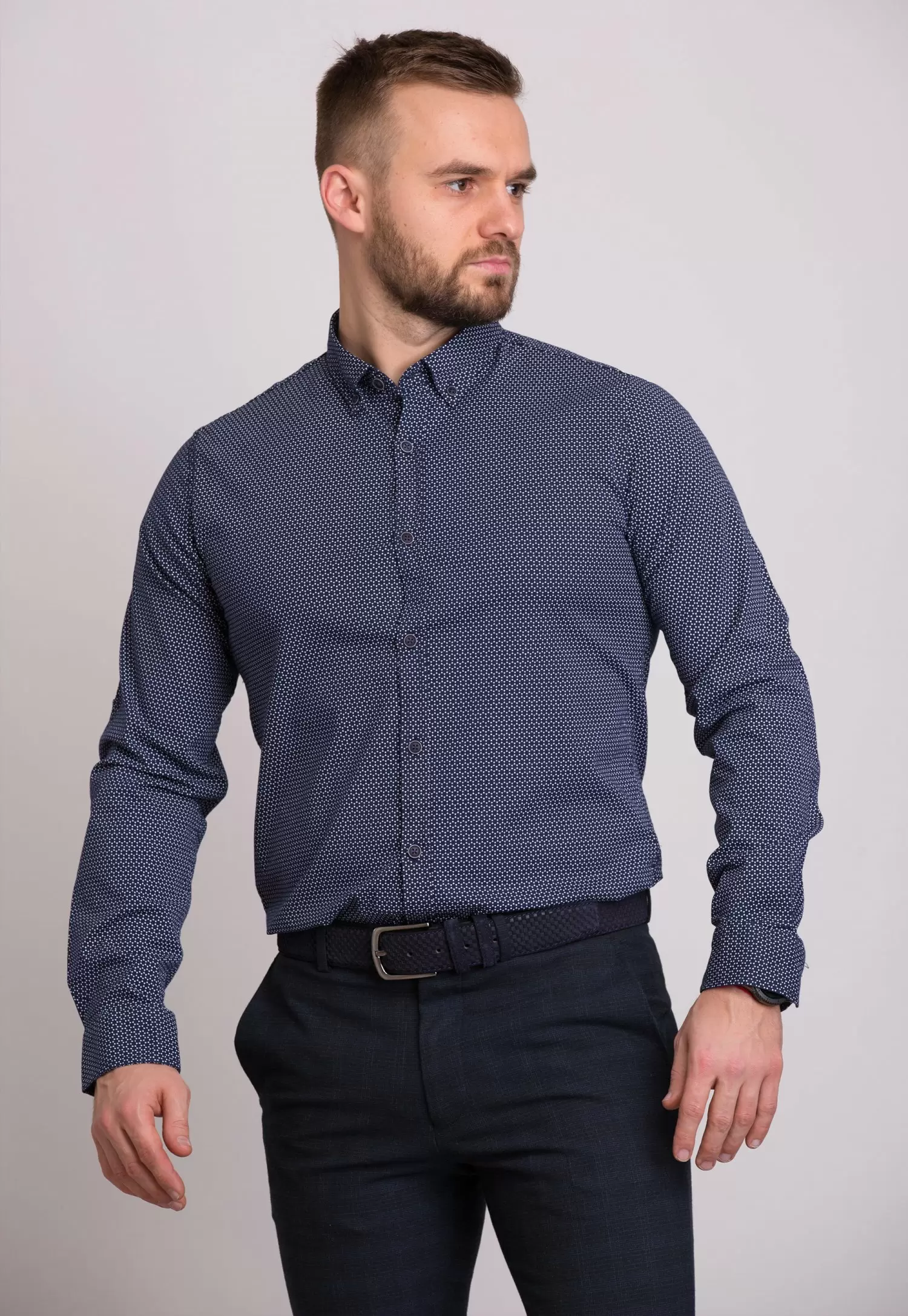 Сорочка Trend Collection 32297 Синій