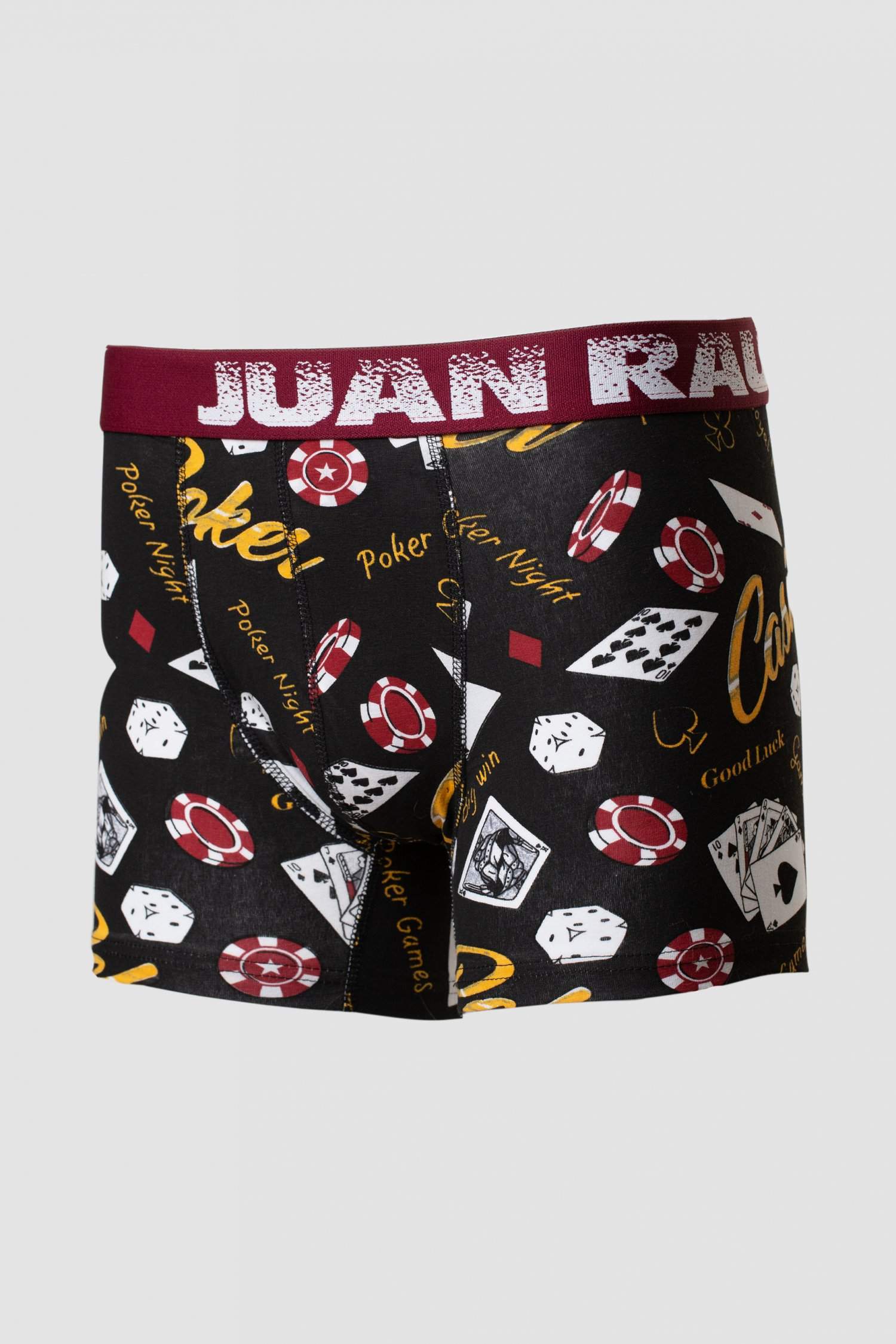 Трусы-шорты JUAN RAUL JR51 Черный+карты