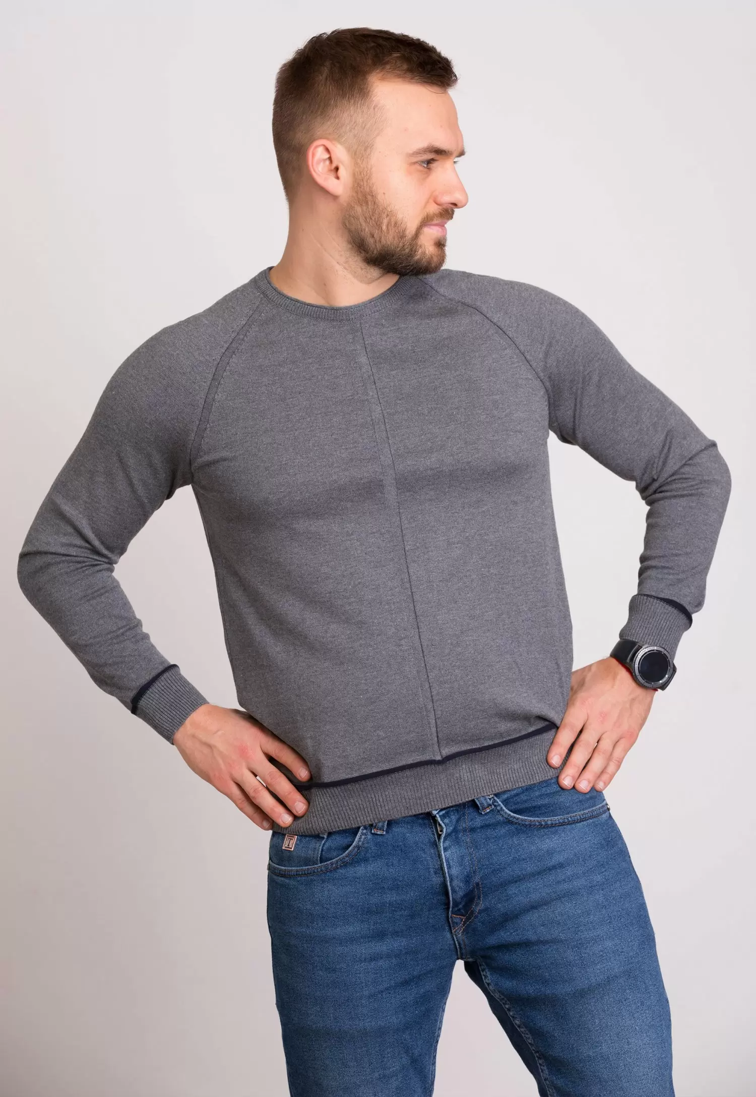 Свитер Trend Collection 33389 Серый