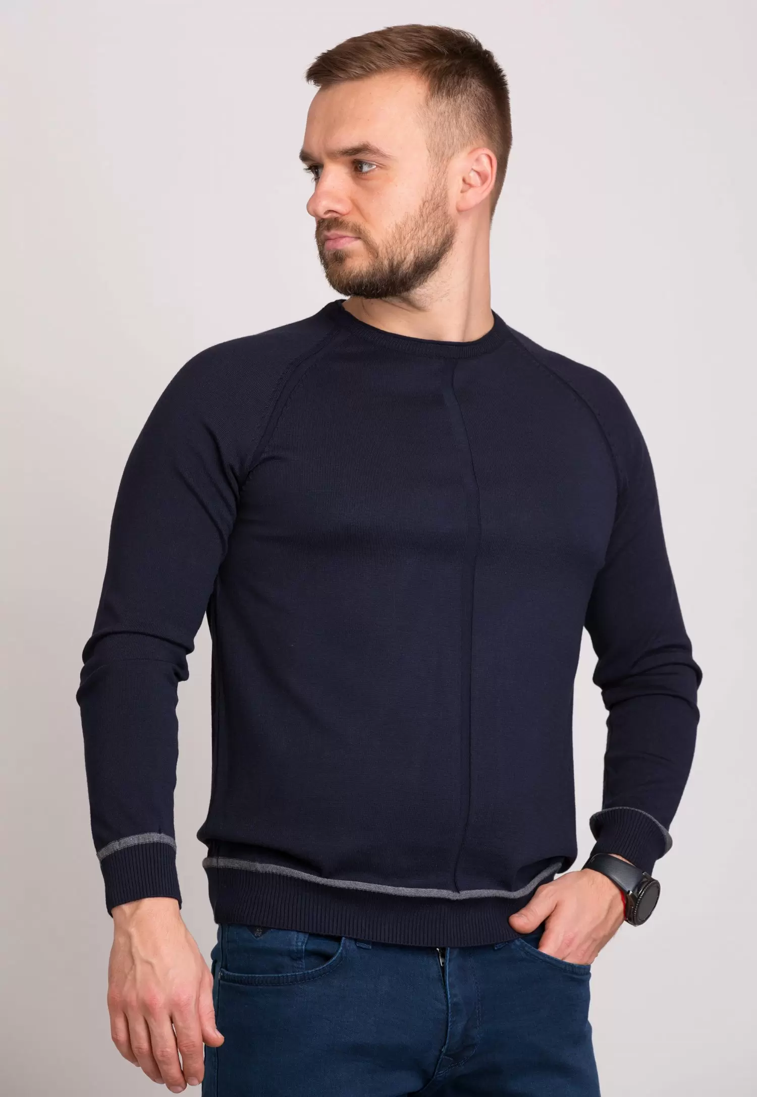 Светр Trend Collection 33389 Темно-синій