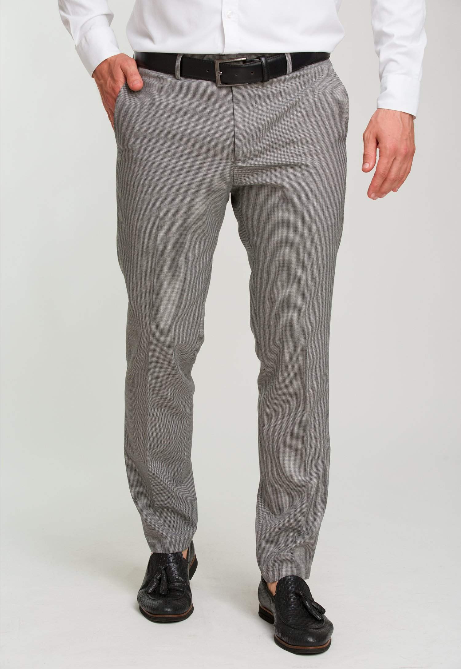 Брюки Trend Collection 1101 Серый+черный (Colour5)