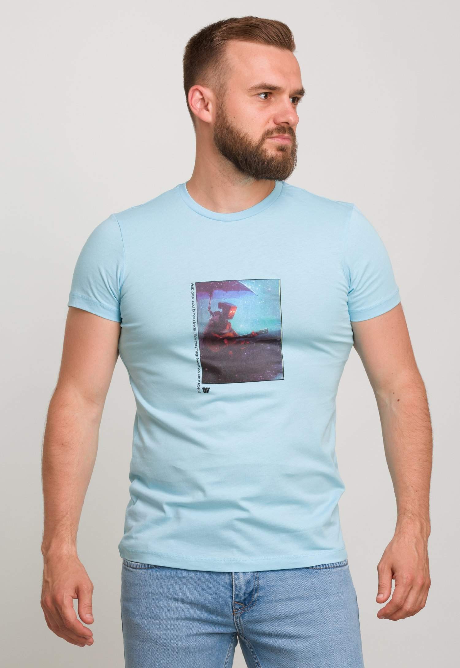 Футболка Trend Collection 2095 Небесный