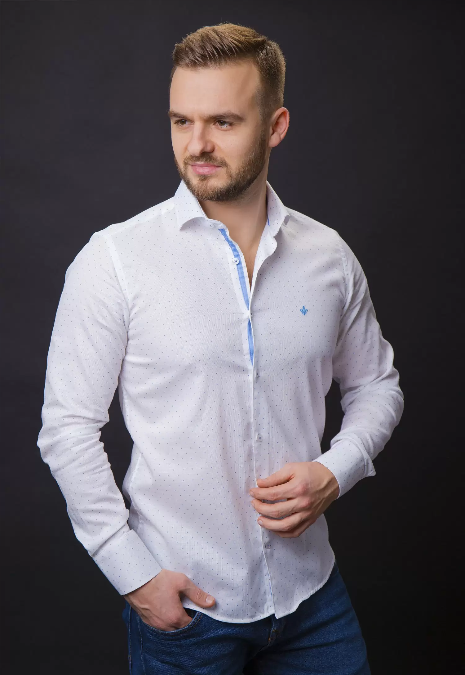 Белая рубашка Trend