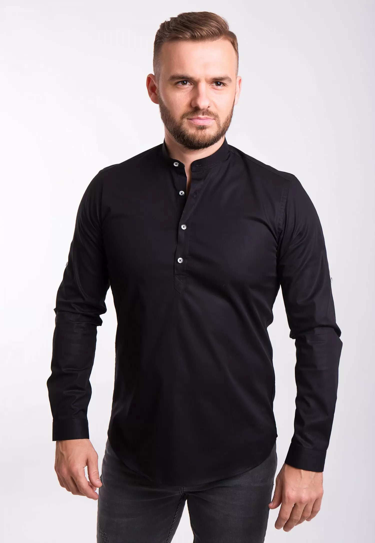 Рубашка Trend Collection U02-1048 Черный