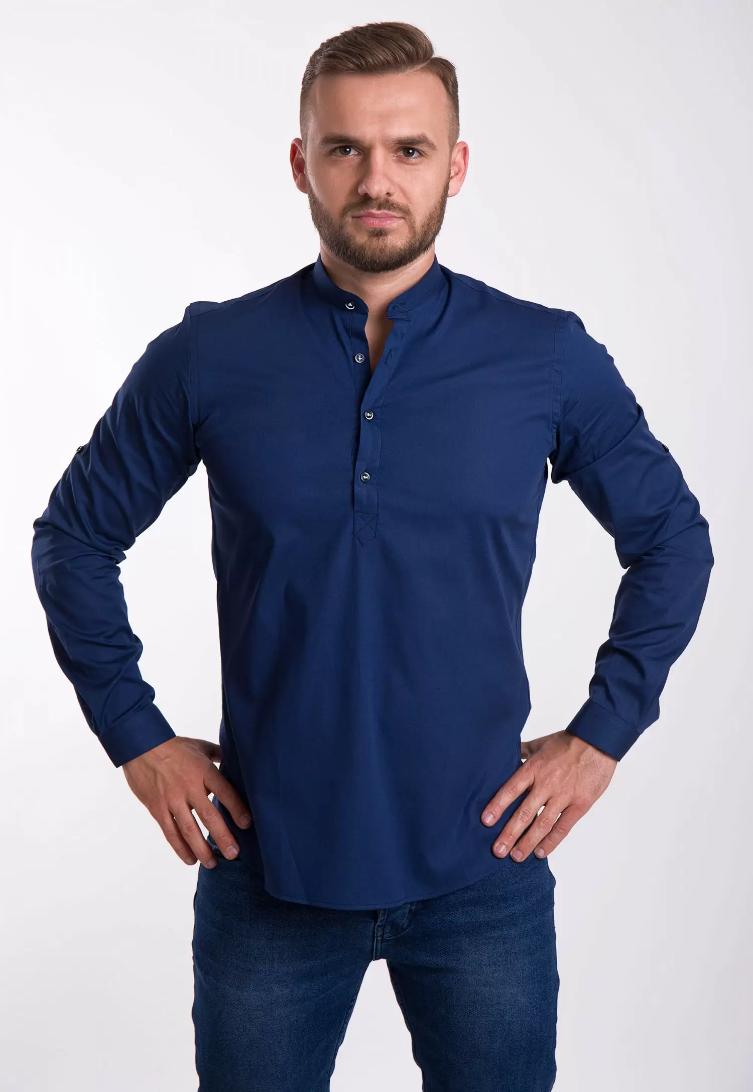 Рубашка Trend Collection U02-1048 Синий