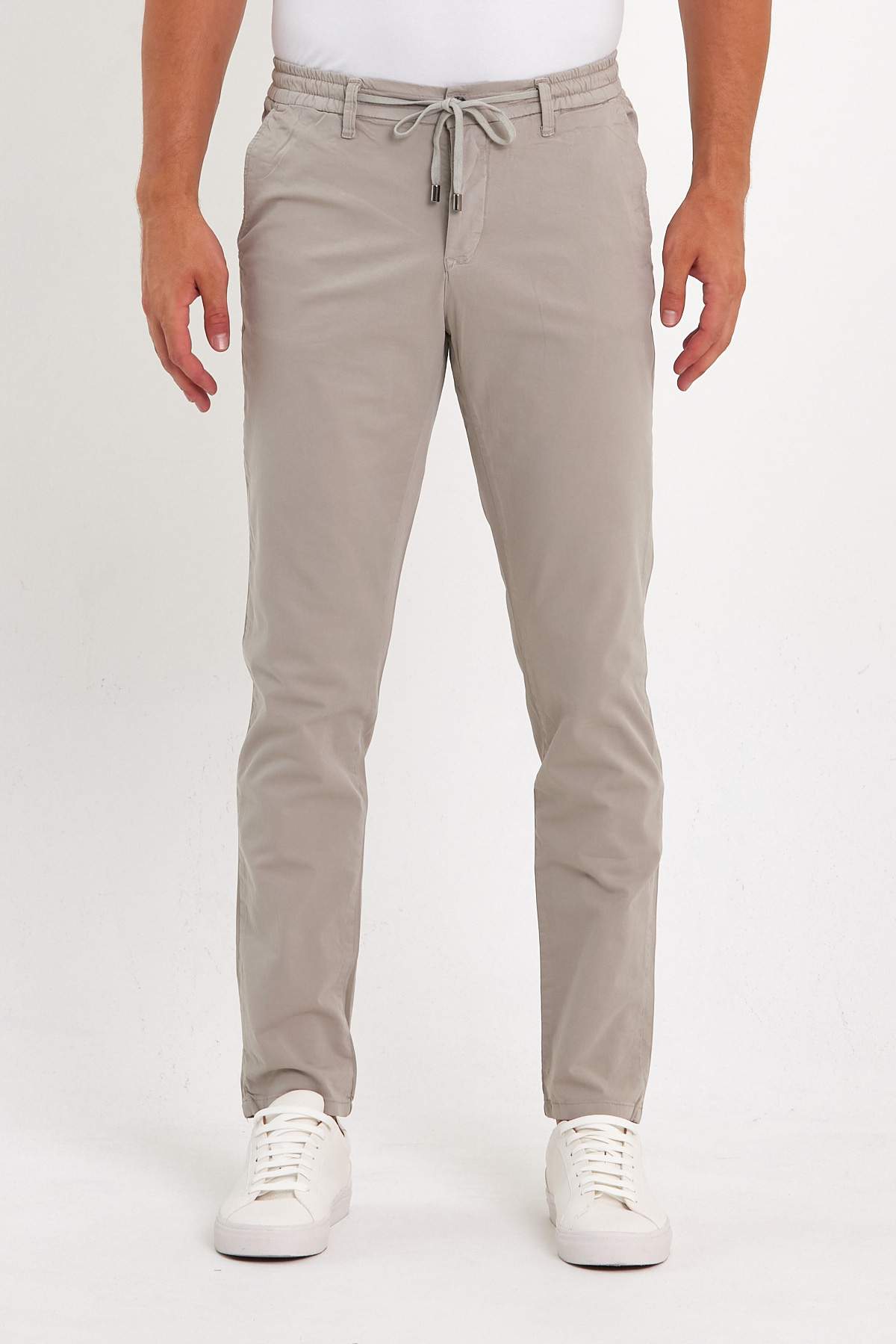 Брюки slim fit Trend Collection 1186 бежевый (Color 1)