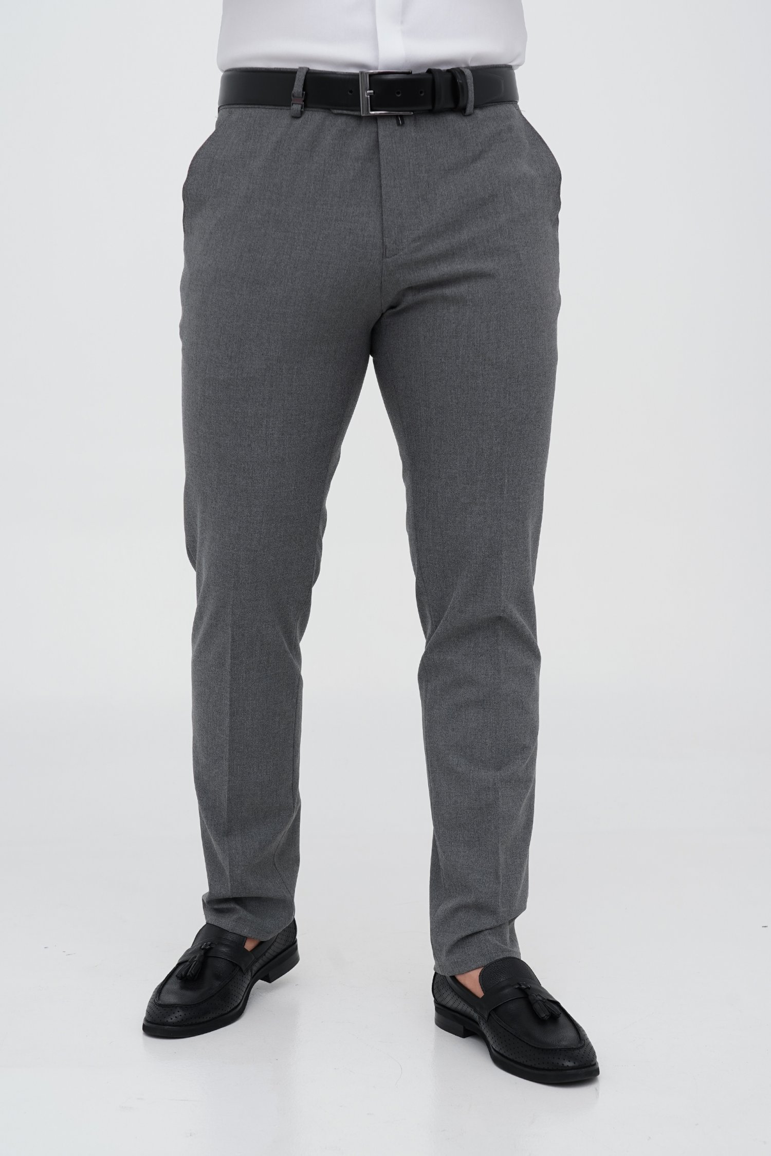 Брюки slim fit Trend Collection 1265 серый (сolor 4)