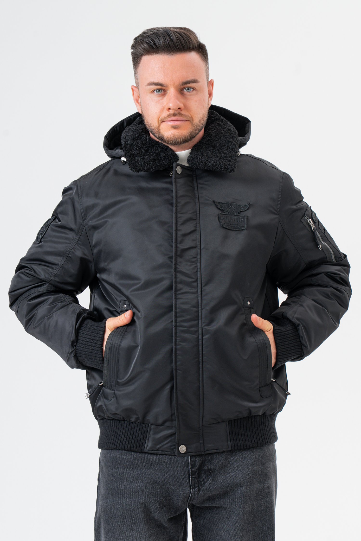 Куртка-зимова Trend Collection 6735 Чорний (Col. 1)