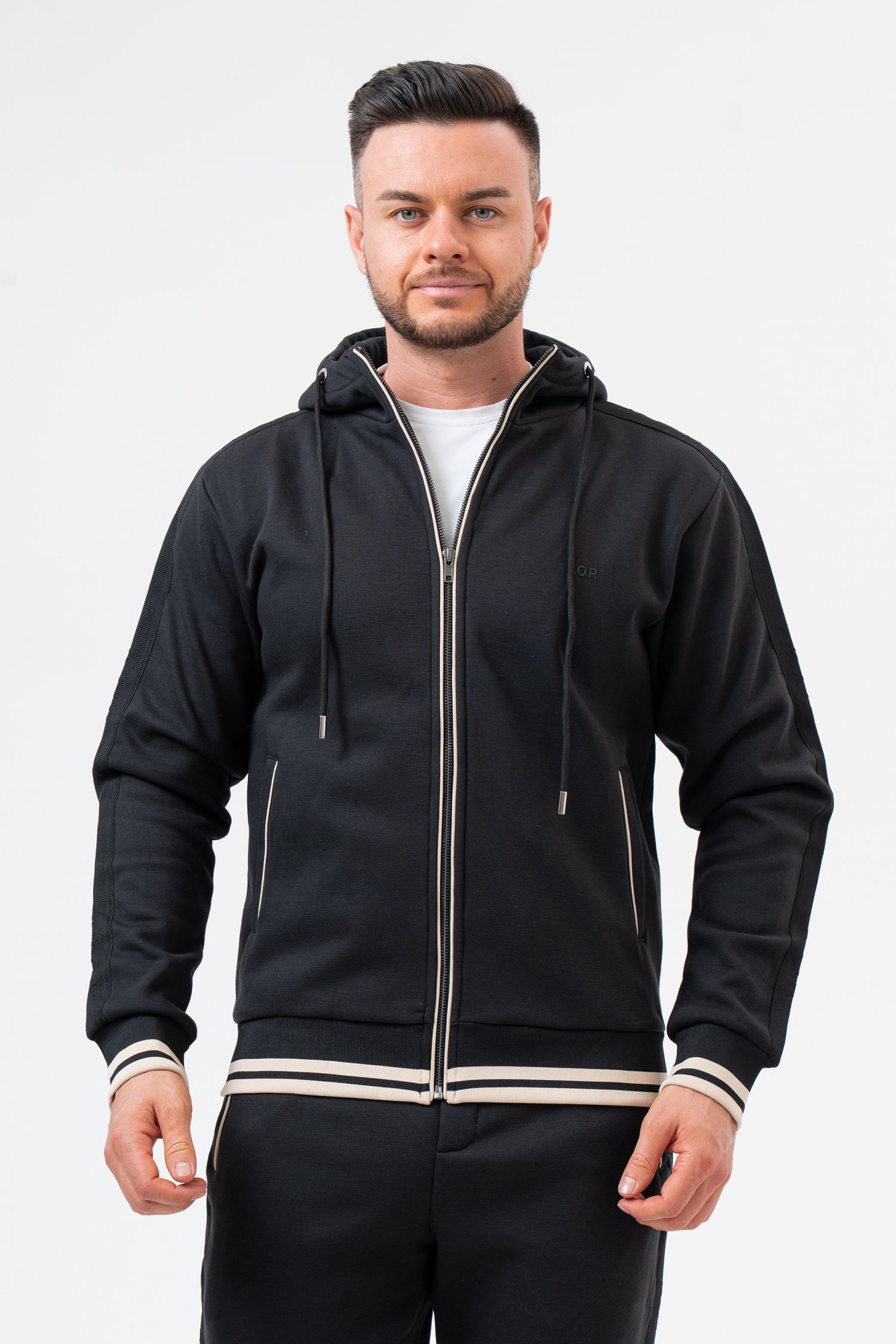 Спортивный костюм из флиса K.O.R 1613 Черный (BLACK)